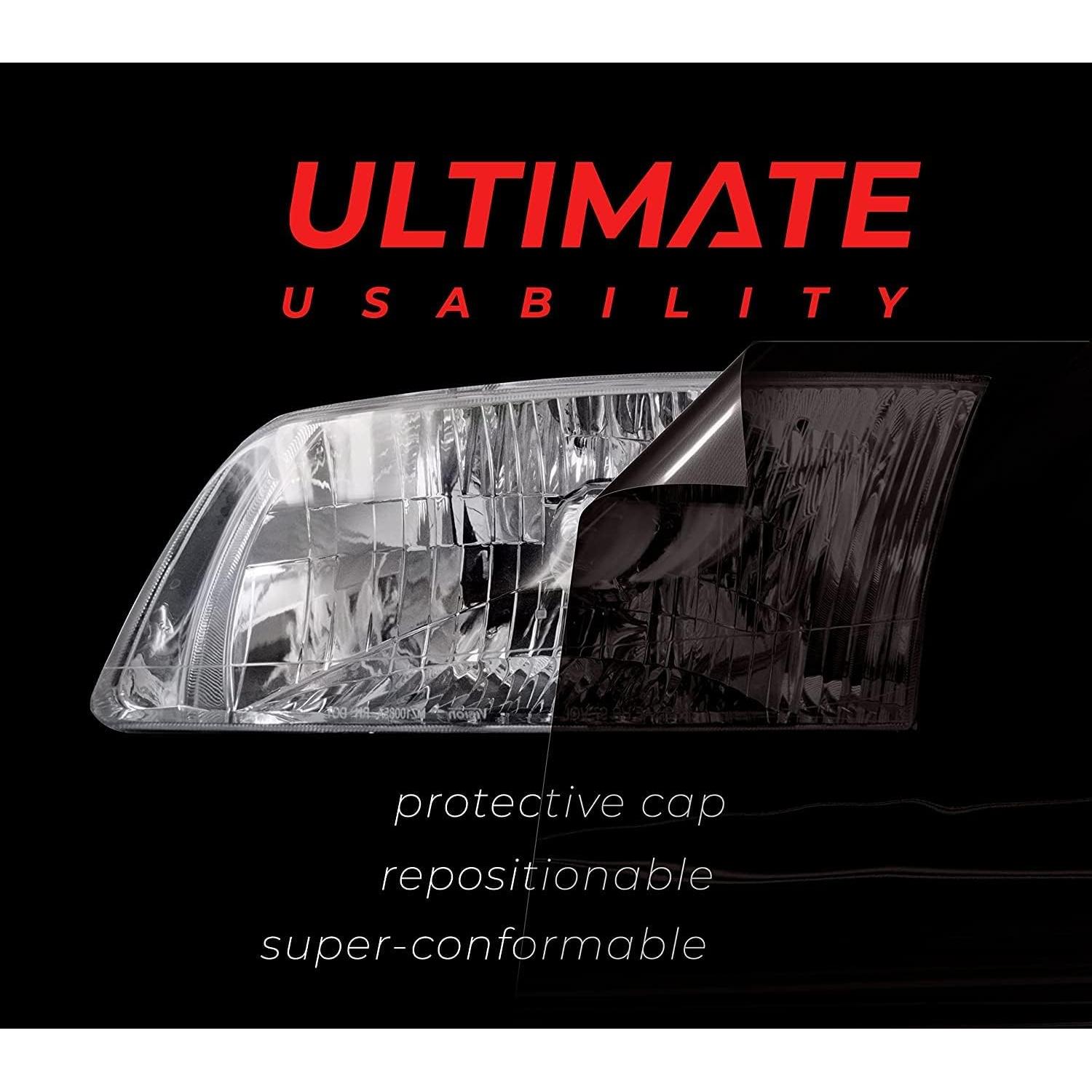 Tinte de Vinilo para Faros VViViD Humo Oscuro 30.48x2.13m