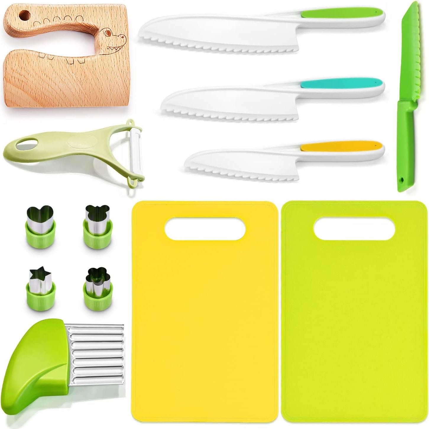 Set de Cocina Montessori Wulumu 13 Piezas para Niños