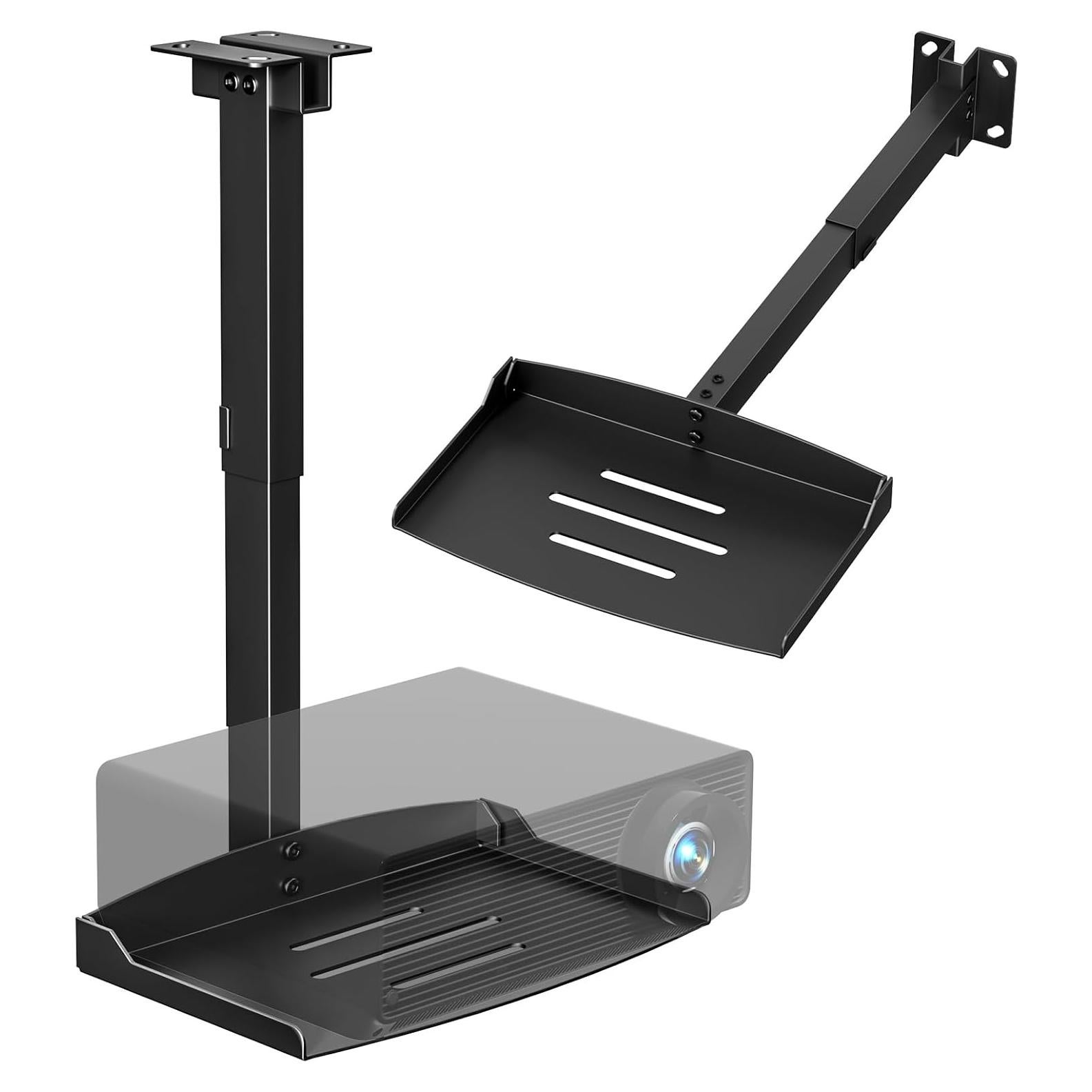 Soporte de Proyector de Techo Putilsen Ajustable 10 kg Negro