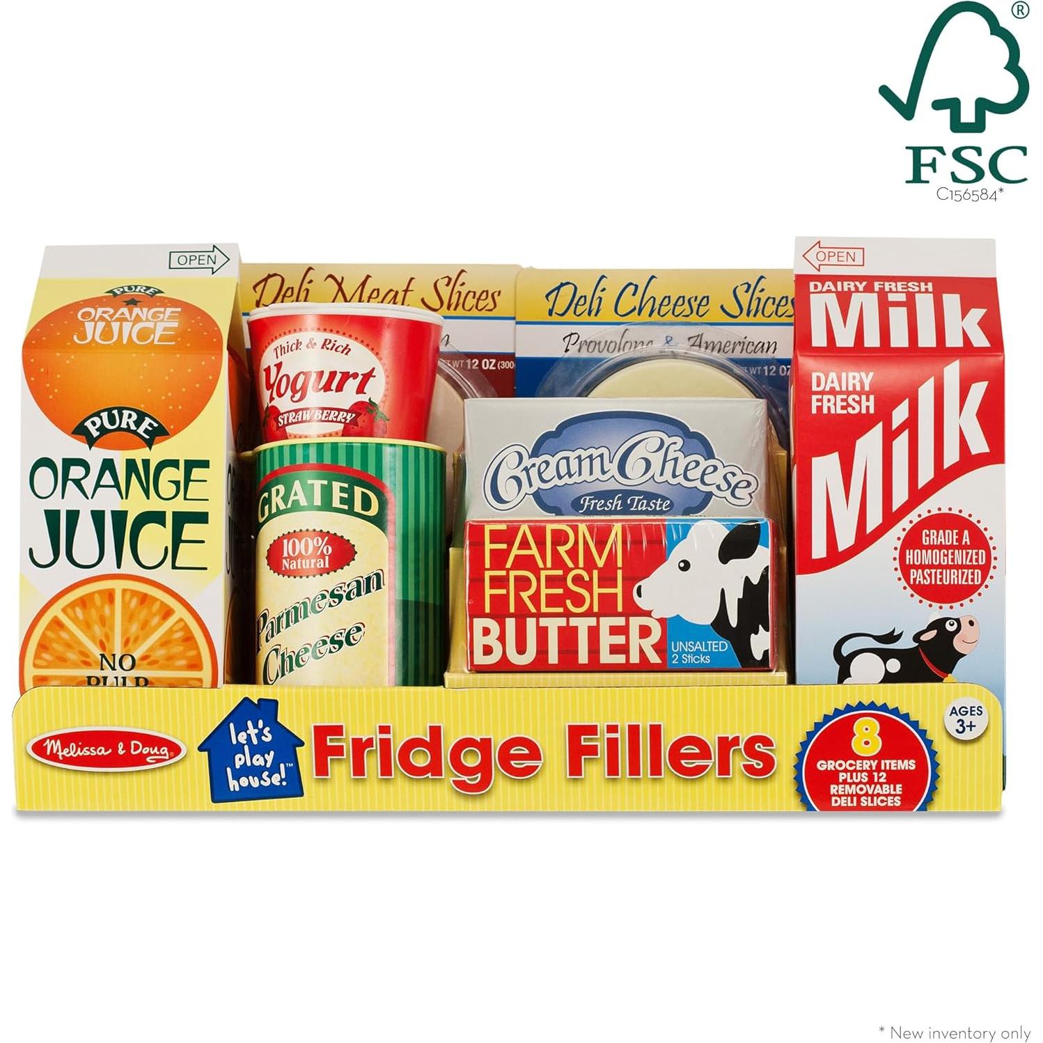 Juego de Comida de Juguete Melissa & Doug - 8 Piezas