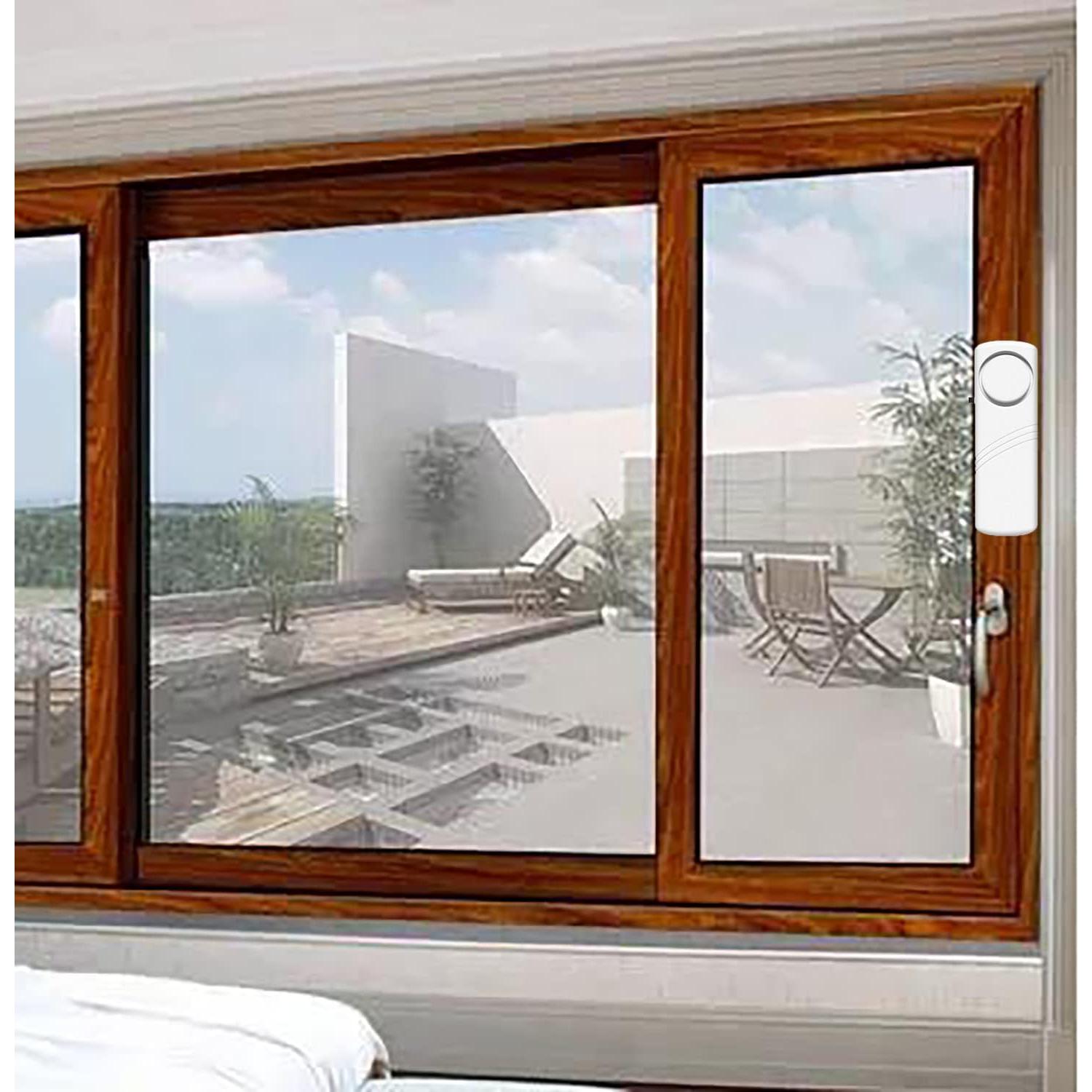 Paquete de 2 Alarmas Inalámbricas LiXiongBao para Puertas y Ventanas