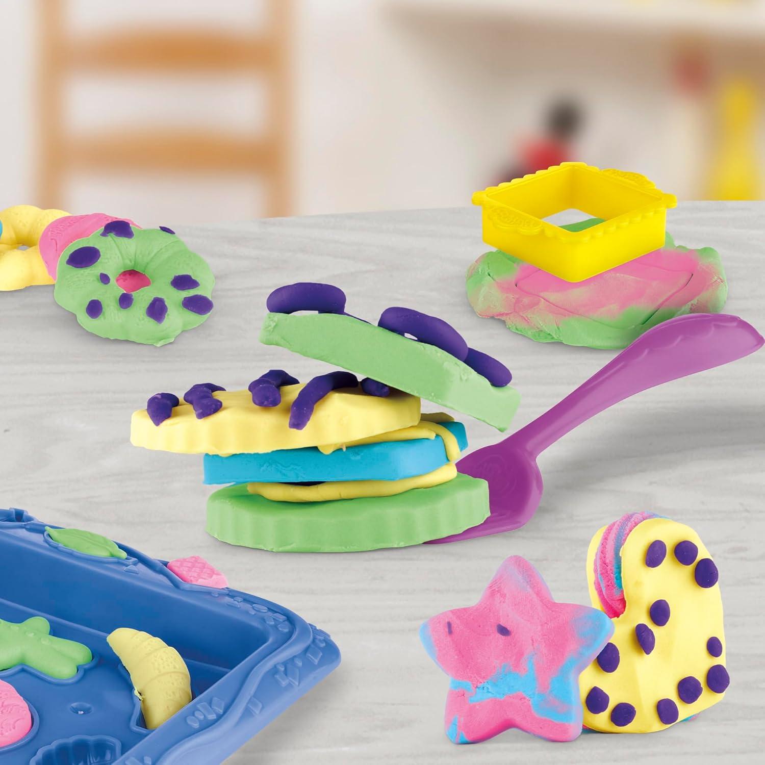 Juego de Creaciones de Galletas Play-Doh 10 Accesorios 0,52 kg