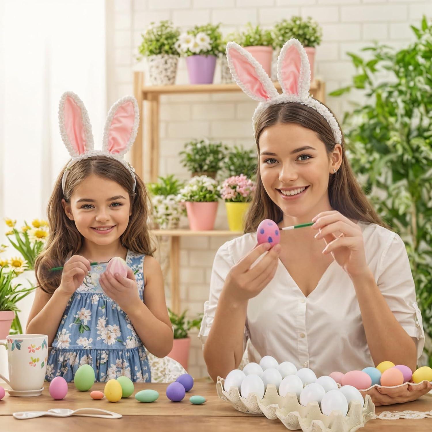 Huevos de Pascua de Madera SALLYFASHION 15 PCS para Pintar