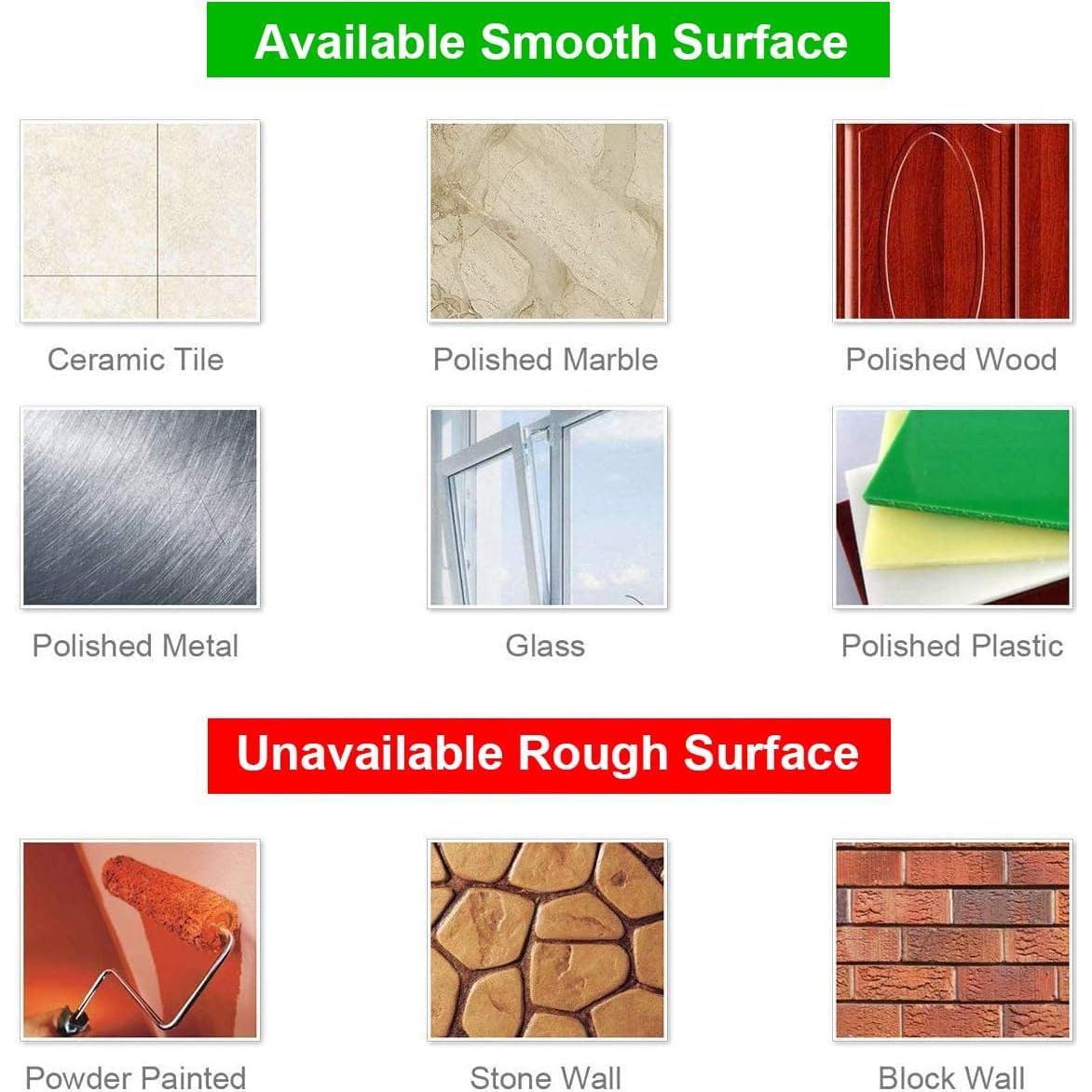 Ganchos de Ventosa LUXEAR - 2 Unidades Reutilizables 3kg