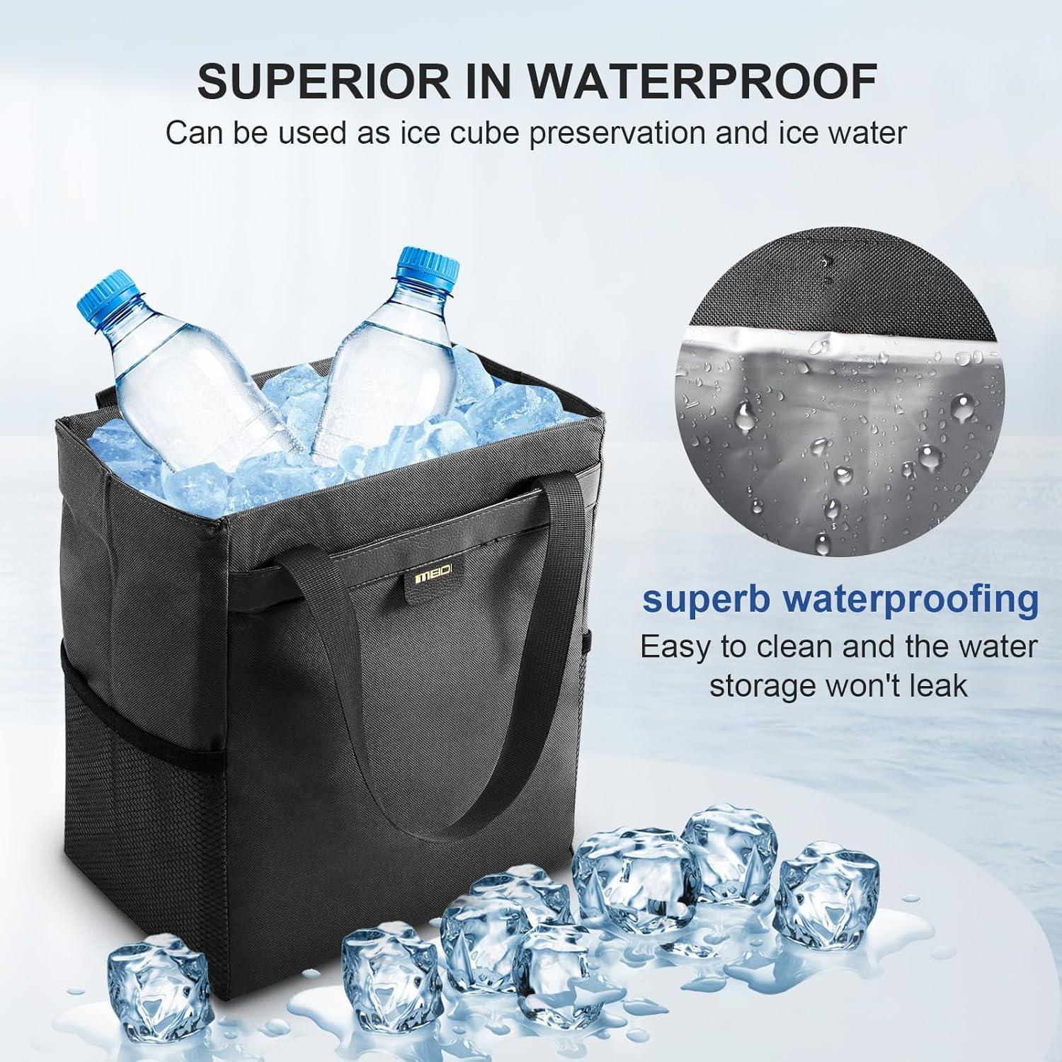 Basurero para Auto MEIDI VS-3016 Negro Impermeable Magnético