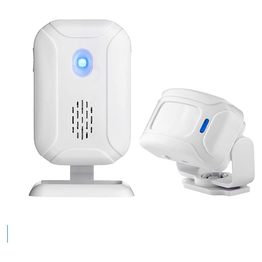 Sensor de Movimiento PIR Inalámbrico Waytronic 280m 1 Receptor 1 Detector