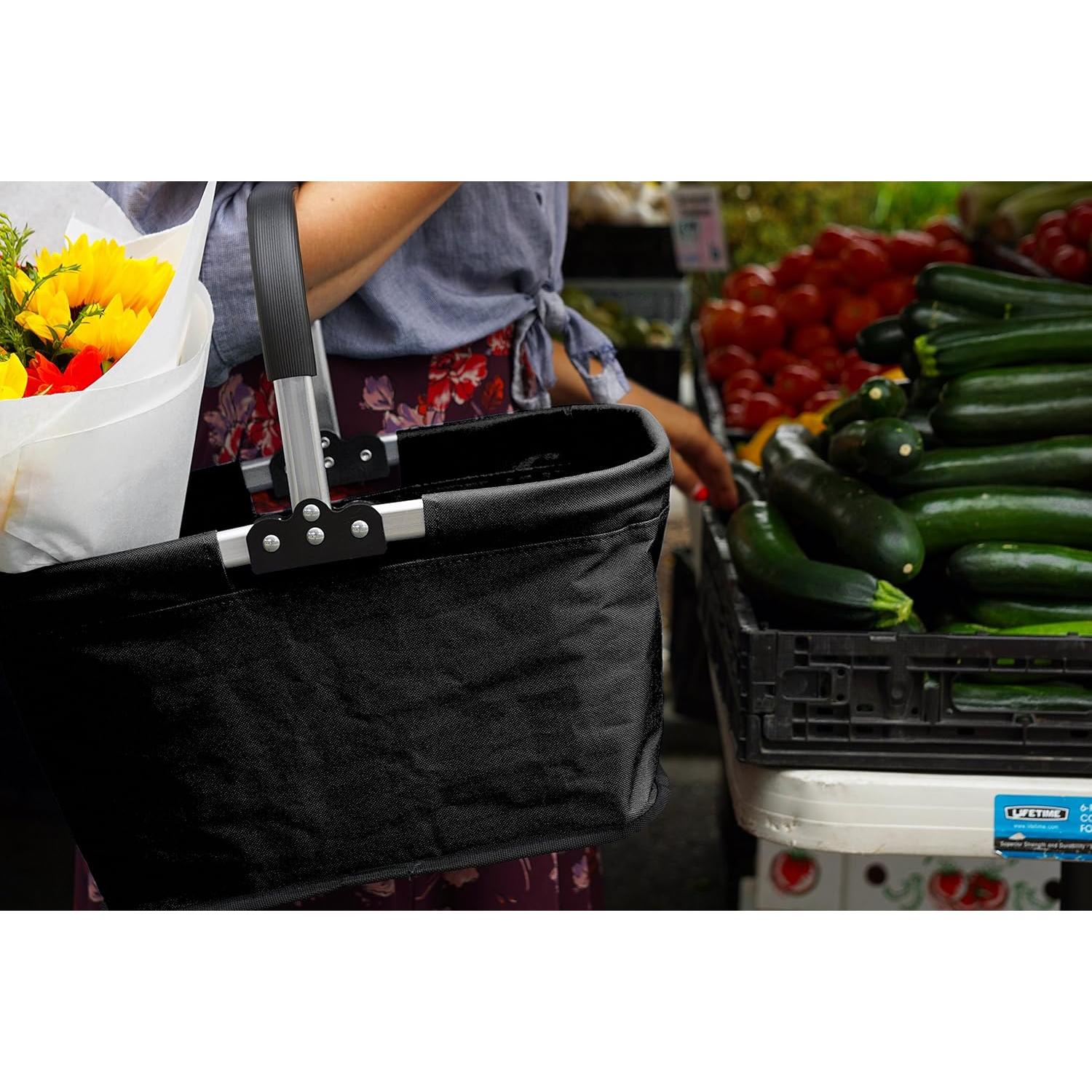 Canasta de Mercado Plegable RSVP Internacional 43x28x23 cm