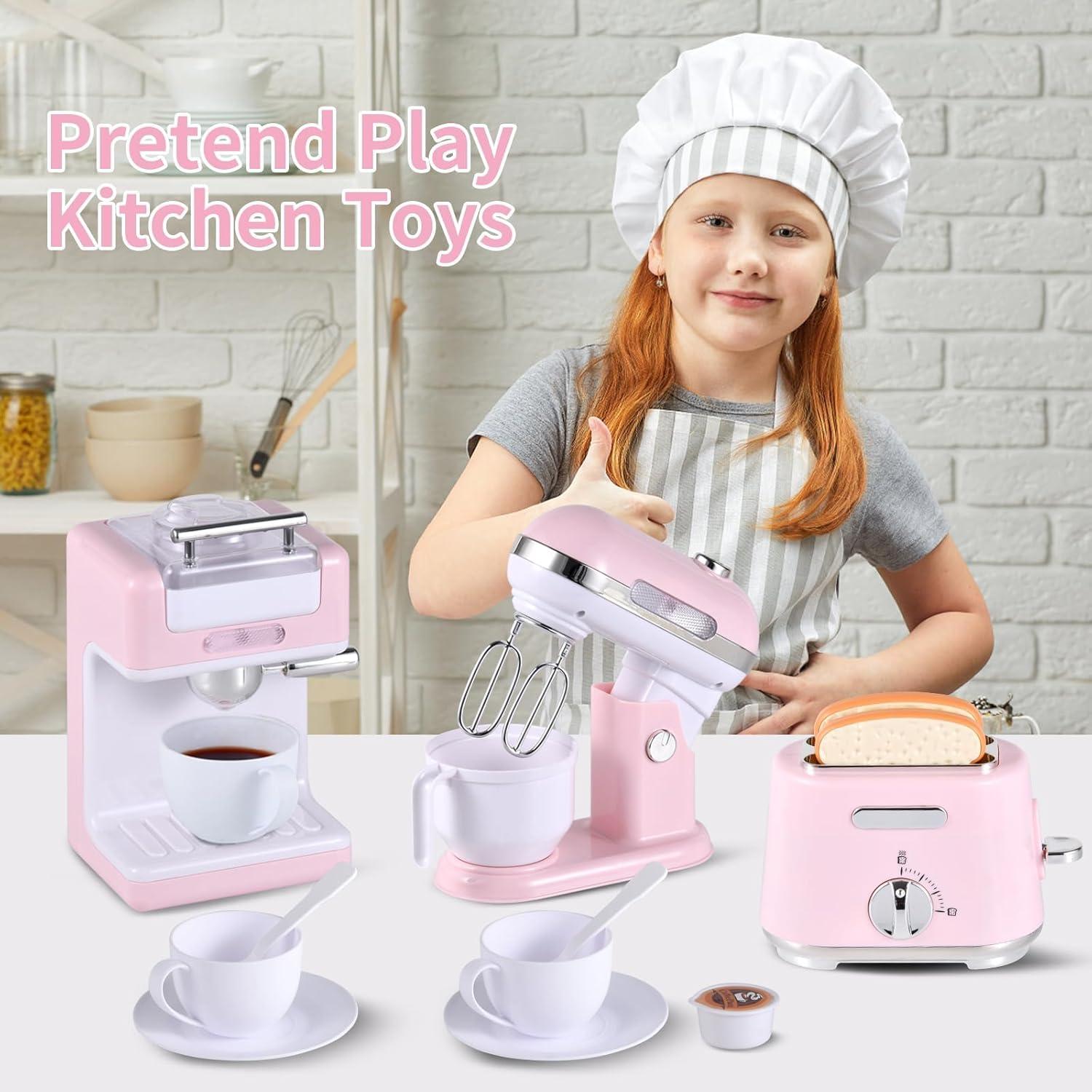 Juego de Cocina Ehome para Niños 4-8 Años con Accesorios
