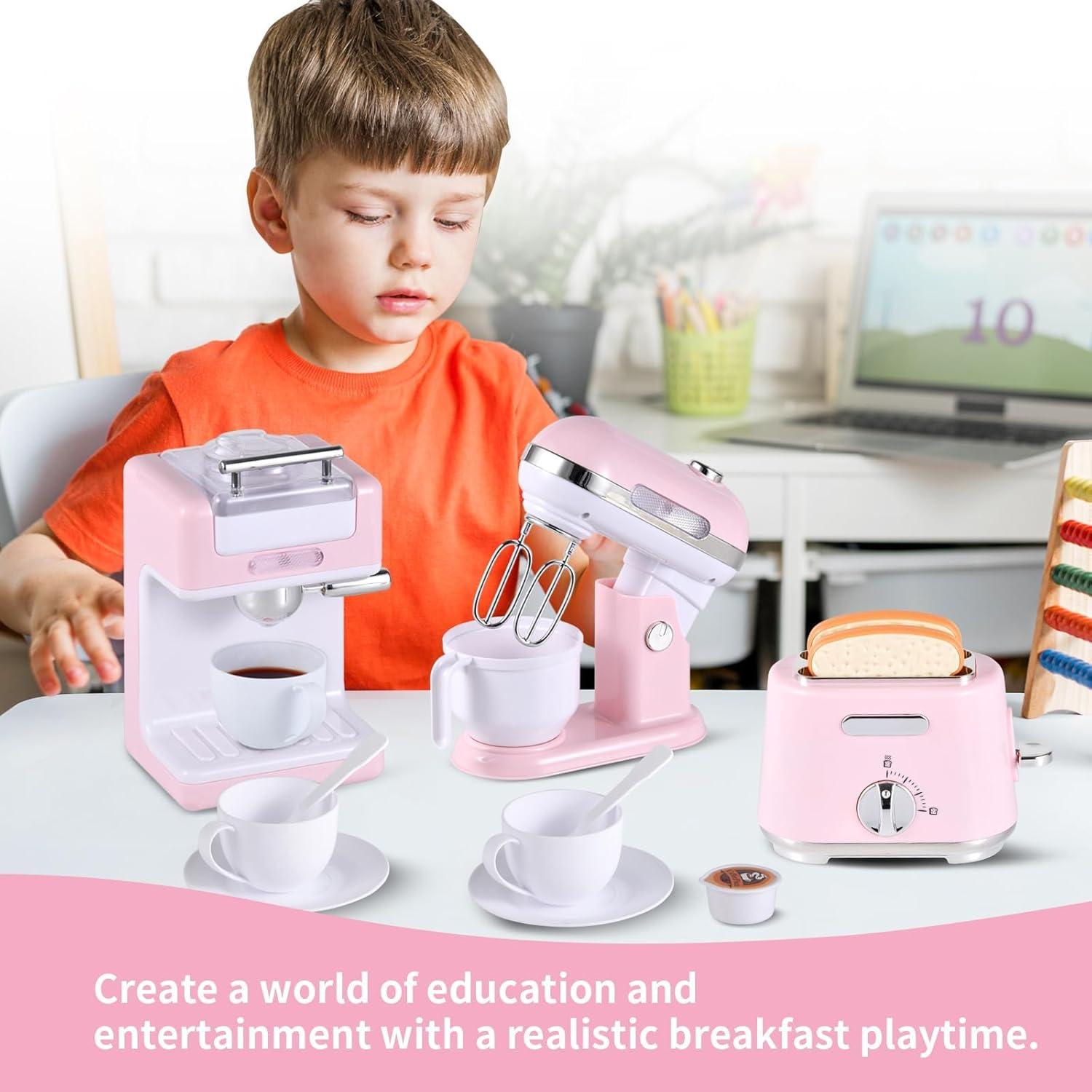 Juego de Cocina Ehome para Niños 4-8 Años con Accesorios