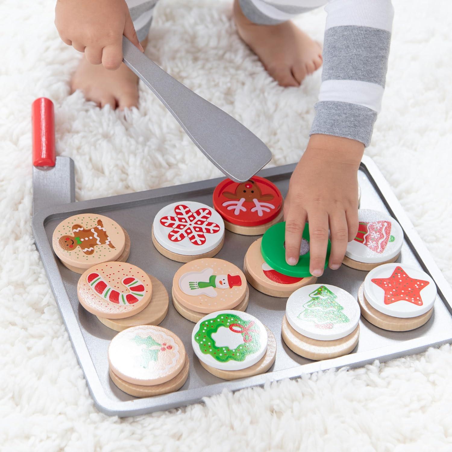 Juego de Comida de Juguete Galletas de Navidad Melissa & Doug