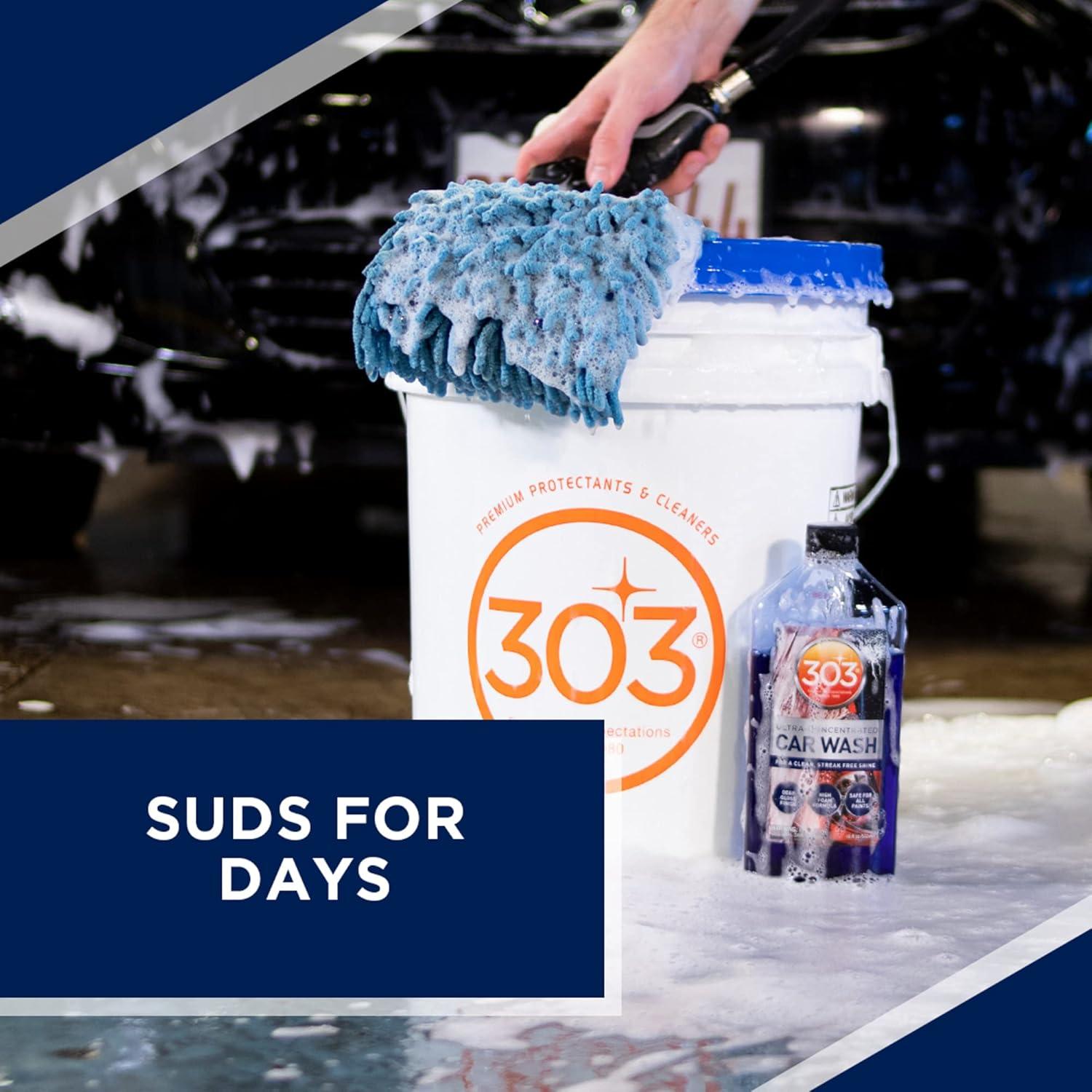 303 Lavado de Autos Ultra Concentrado con Mitón - 0.6 kg
