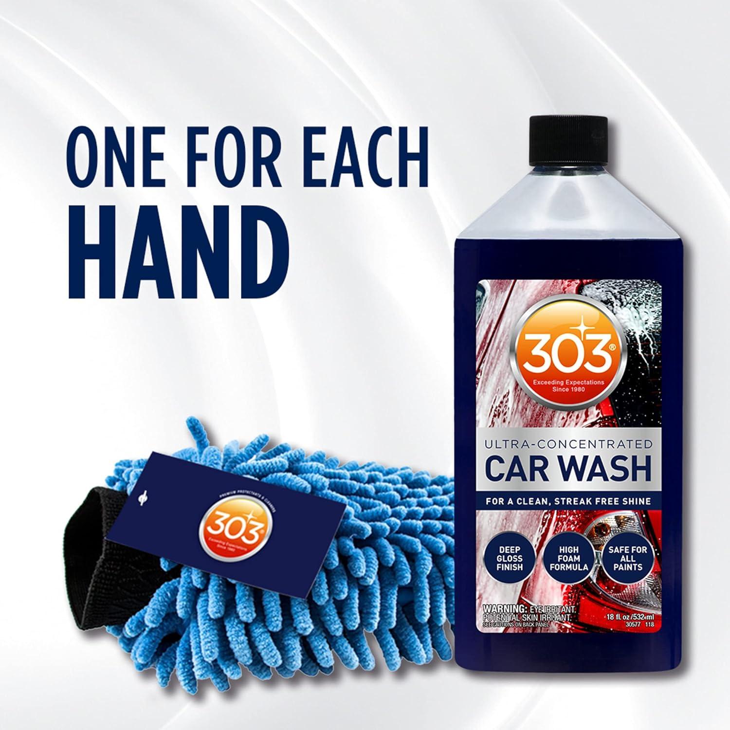 303 Lavado de Autos Ultra Concentrado con Mitón - 0.6 kg