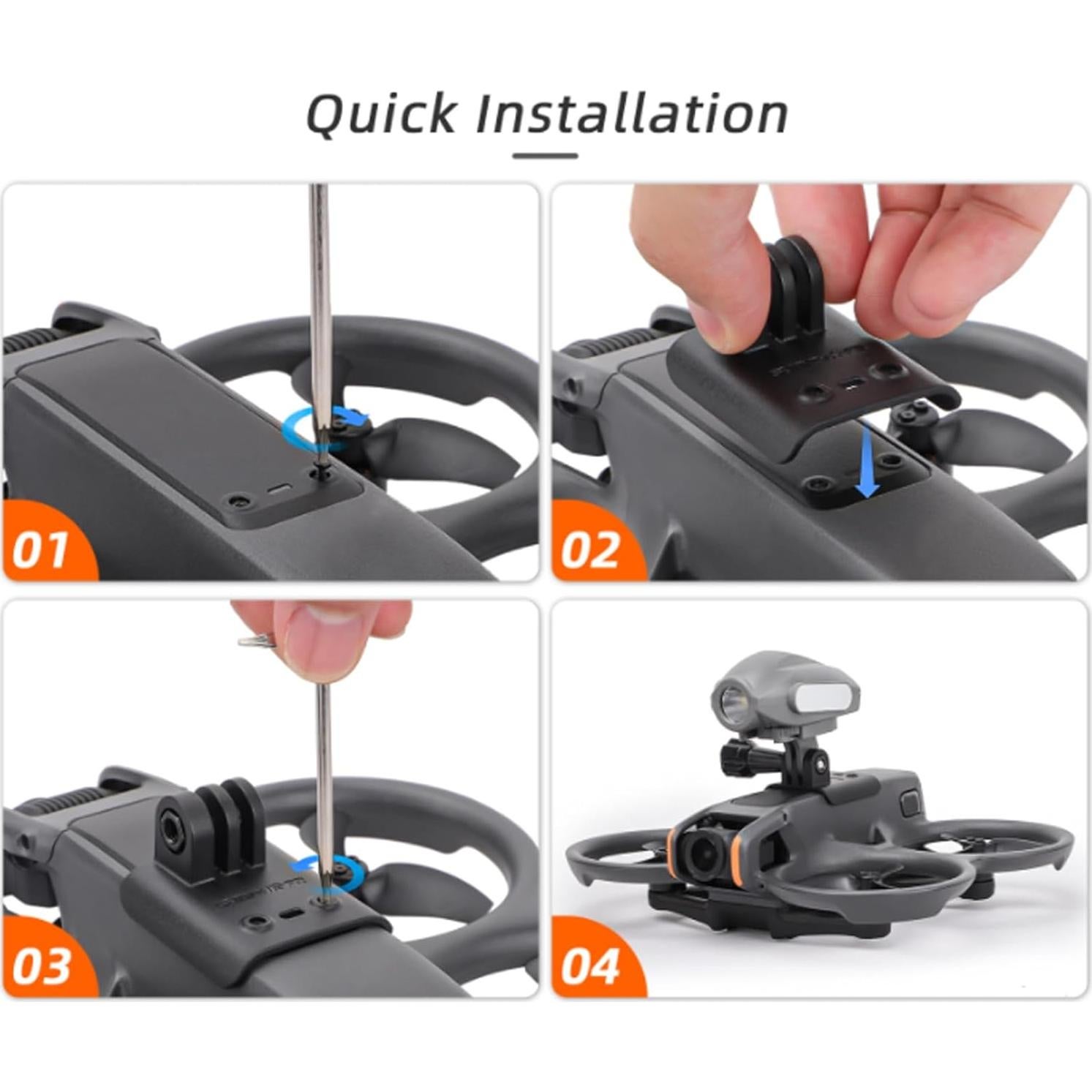 Soporte de Montaje Honlyn para DJI Avata 2 y Cámaras