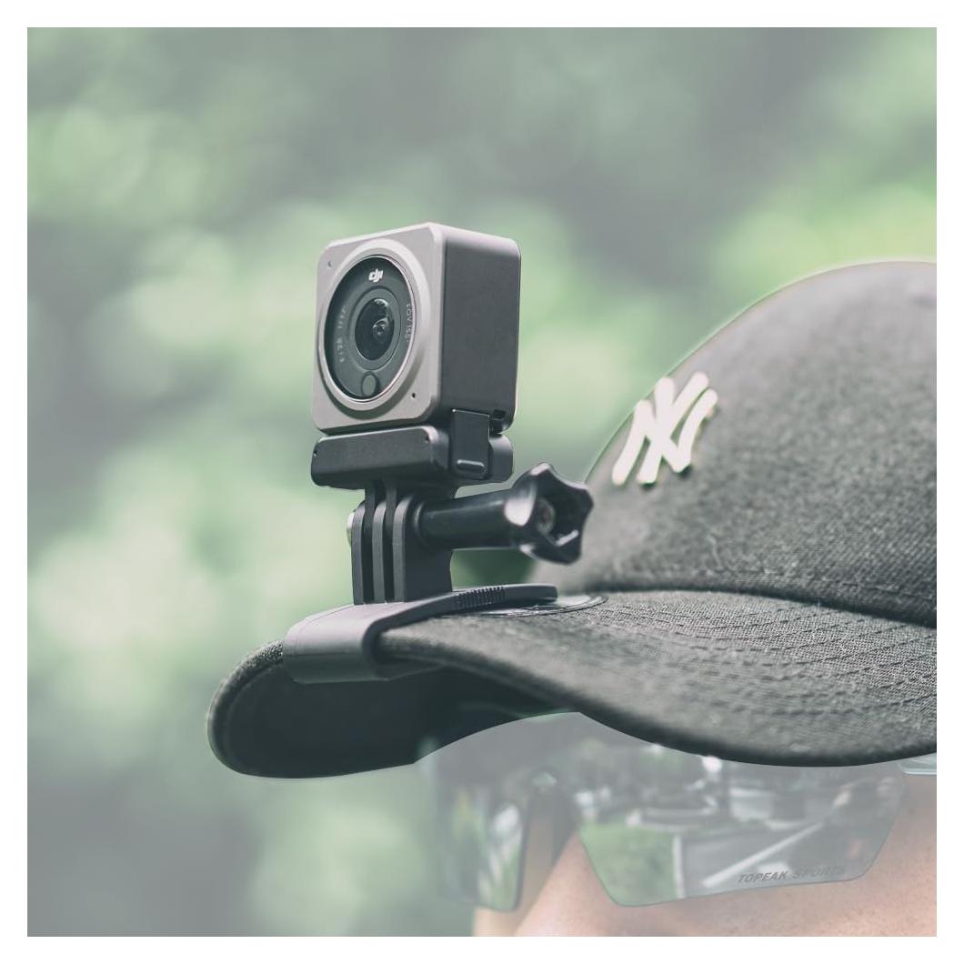 Clip de Montaje SOH para Gorra de Béisbol GoPro Negro