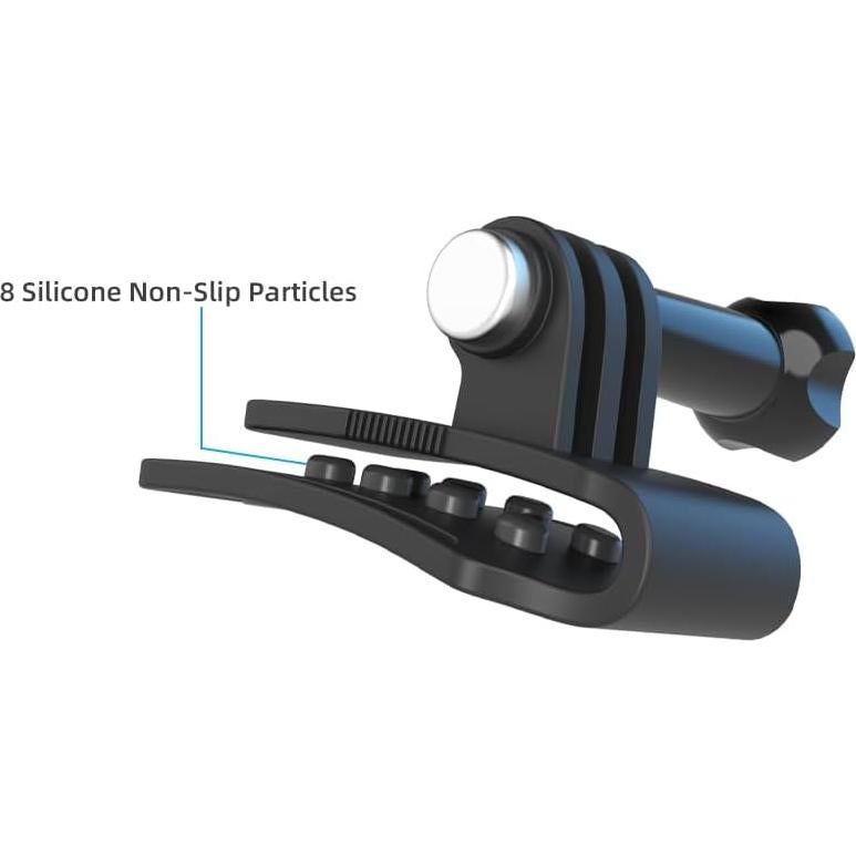 Clip de Montaje SOH para Gorra de Béisbol GoPro Negro