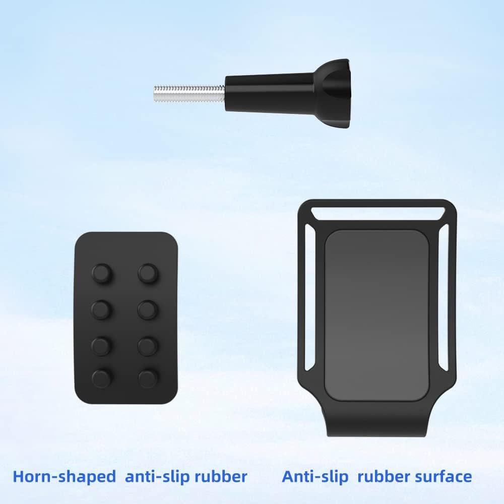 Clip de Montaje SOH para Gorra de Béisbol GoPro Negro