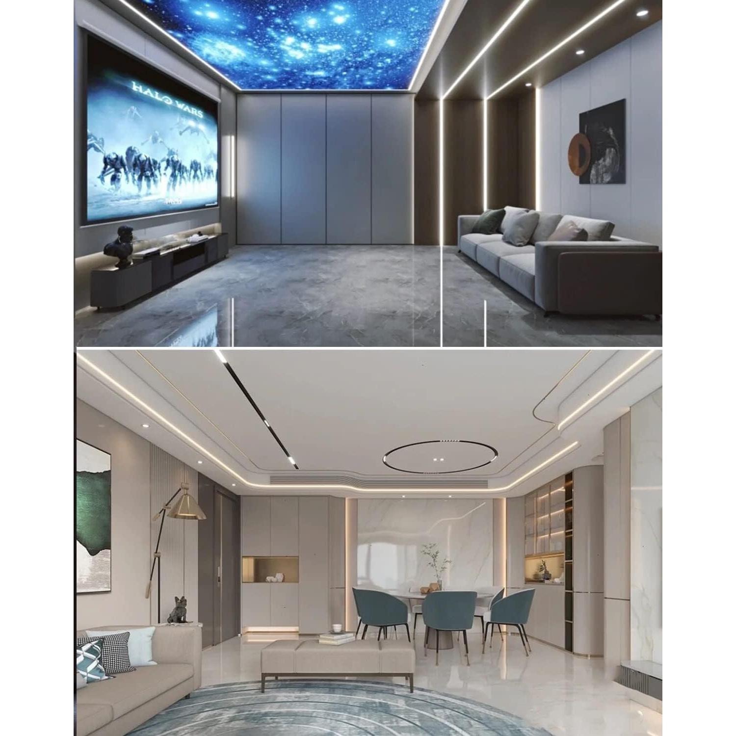 Tira de Luz LED Neón Blanca 5m 600 SMD2835 Impermeable