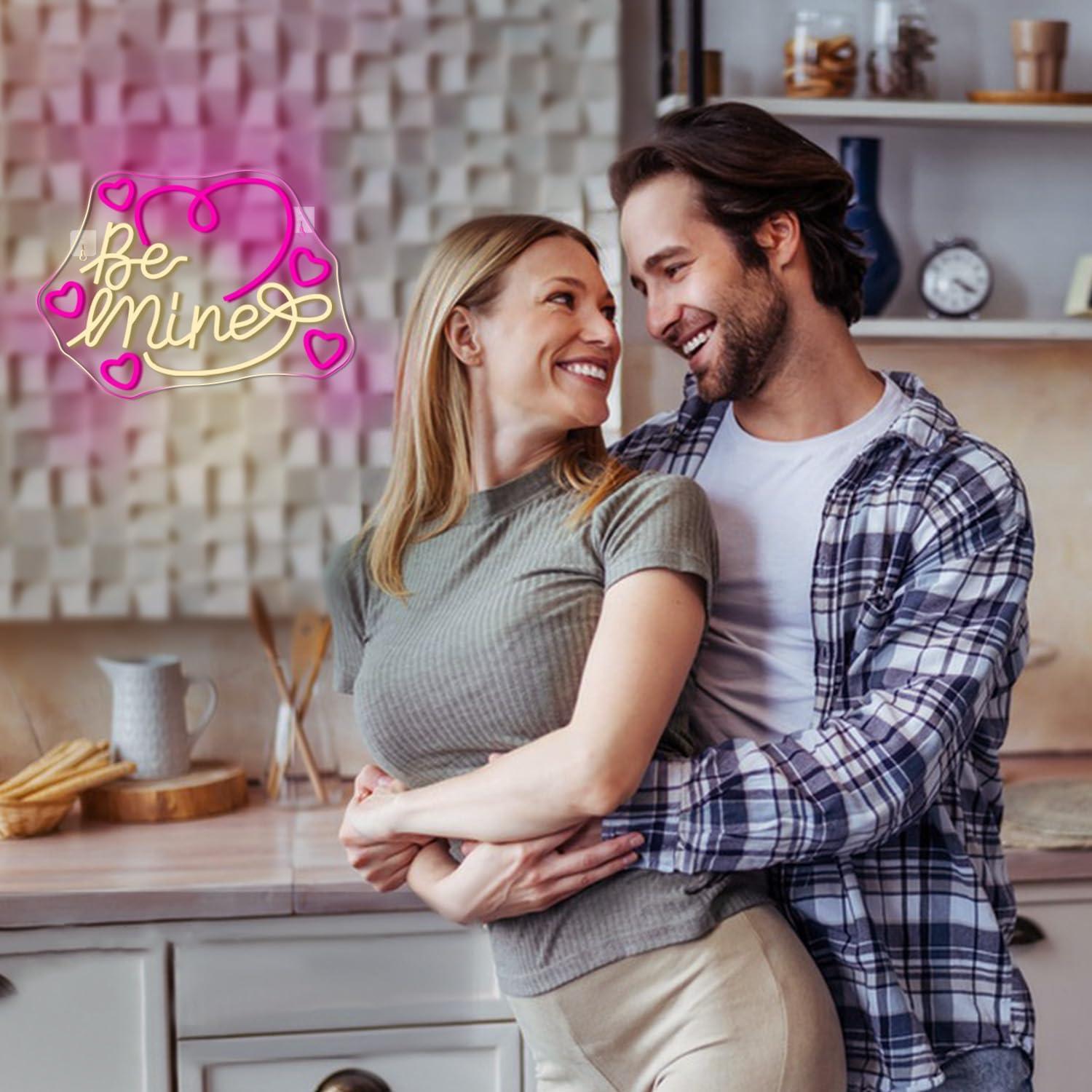 Letrero Neón LED Looklight Sé Mío 30x40 cm Decoración