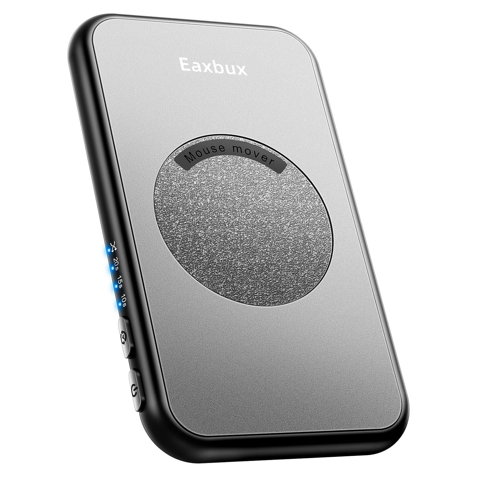 Mouse Jiggler EAXBUX Ultra Delgado 100% Indetectable Negro