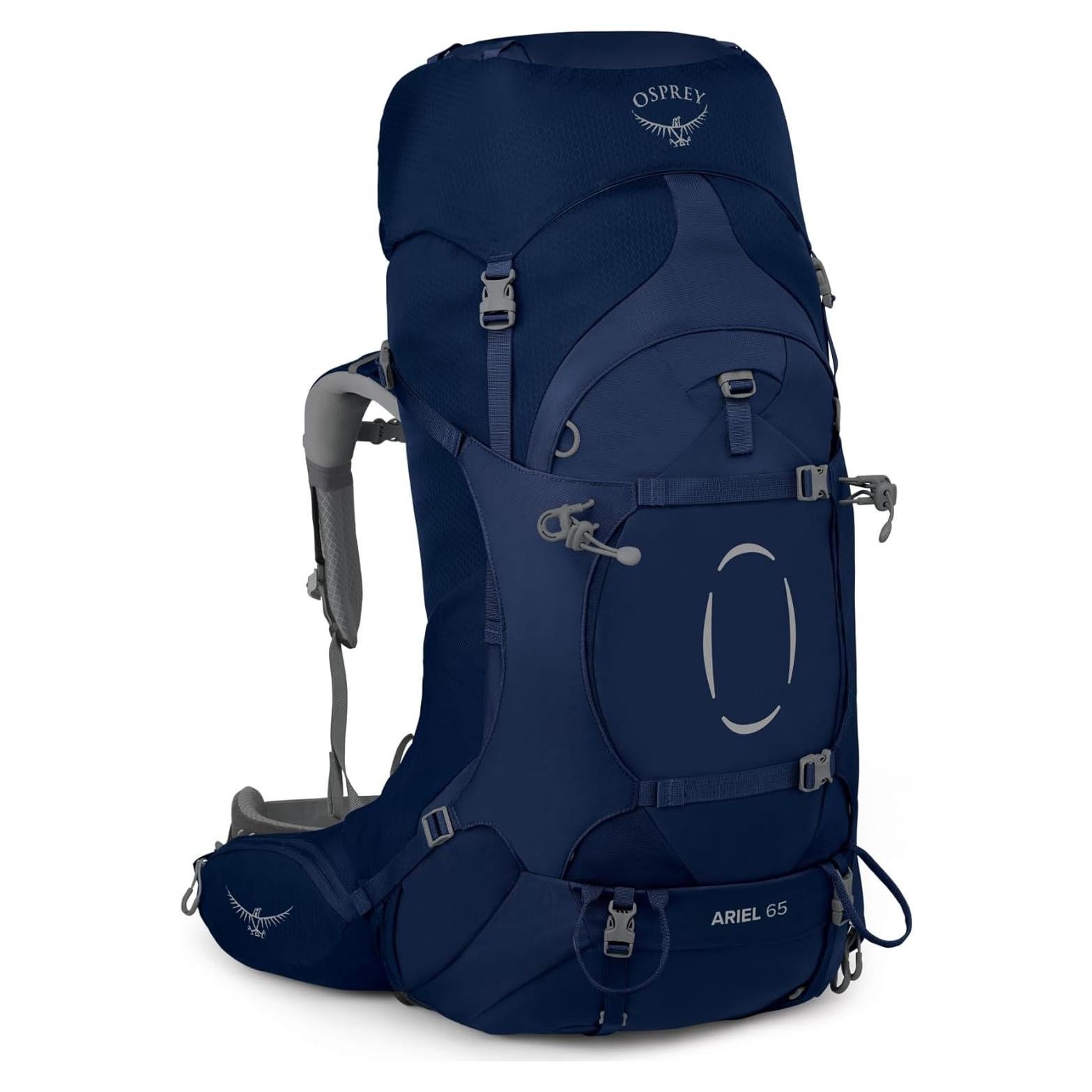Mochila de Senderismo Osprey Ariel 65L Mujer Azul Cerámico