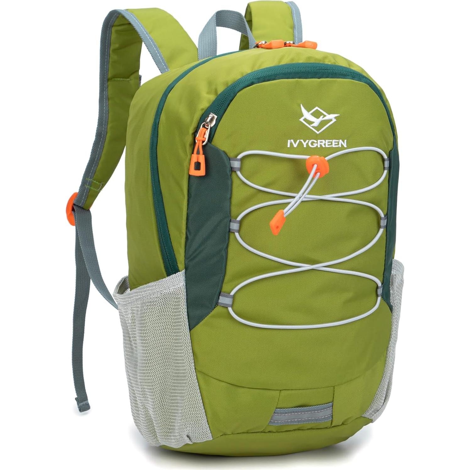 Mochila de senderismo Ivygreen para niños pequeños 14L Verde
