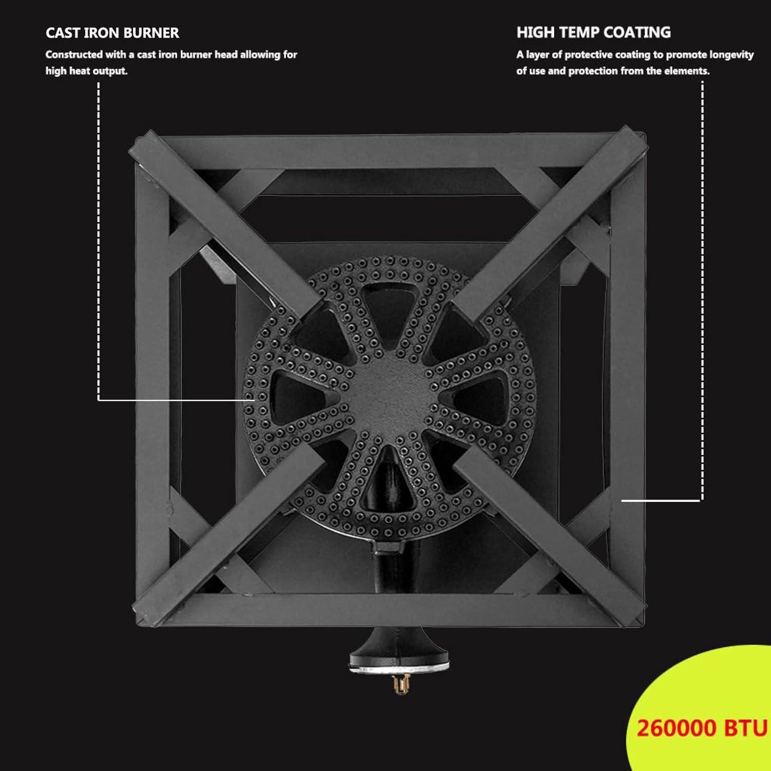 Cocinador de Gas Propano COOKAMP SA1750 260000 BTU Portátil