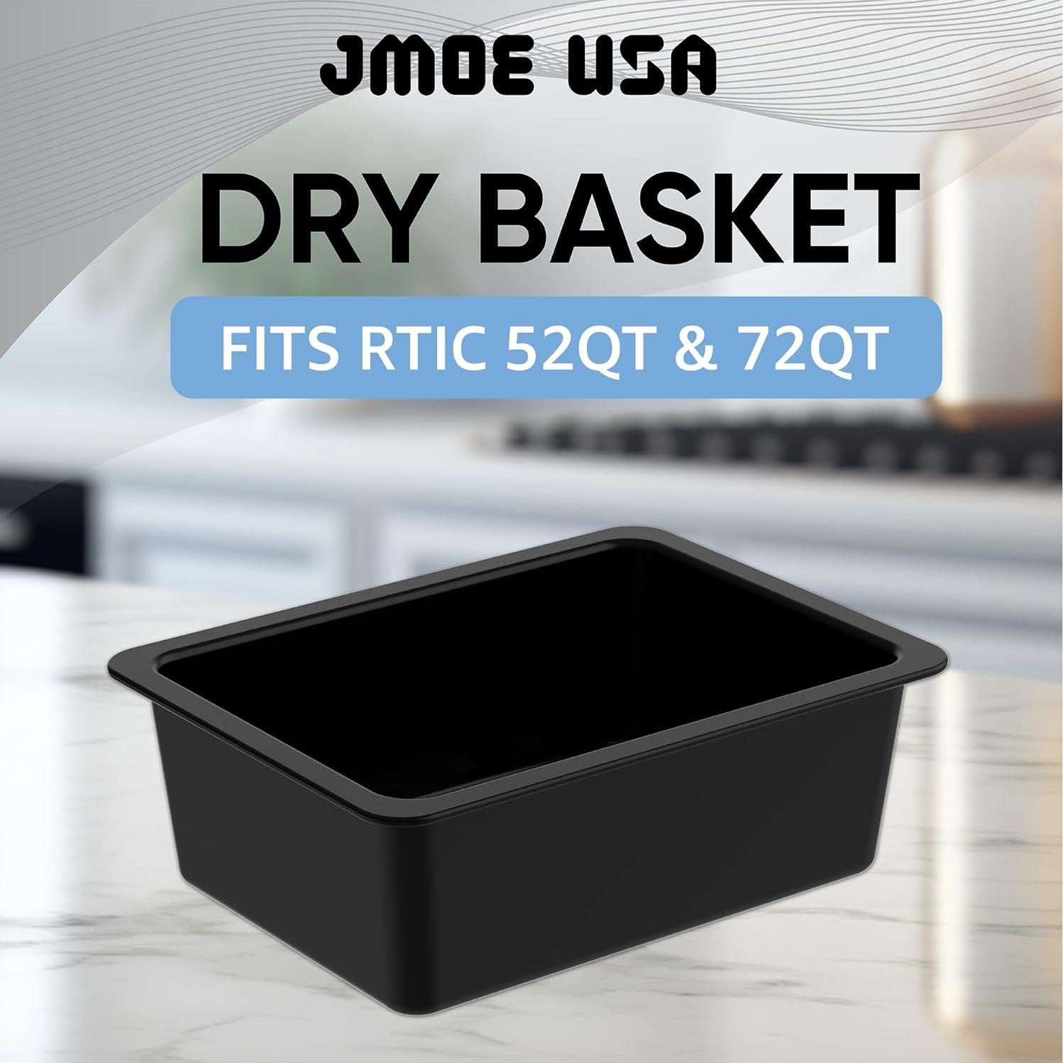 Cesta Seca Jmoe USA para Enfriador RTIC 52QT - Plástico BPA Libre