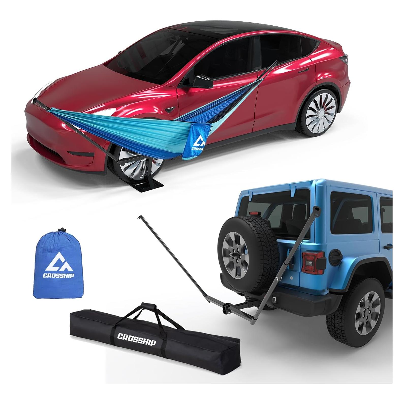 Soporte de Hamaca CROSSHIP para Neumáticos y Enganche 158.76kg