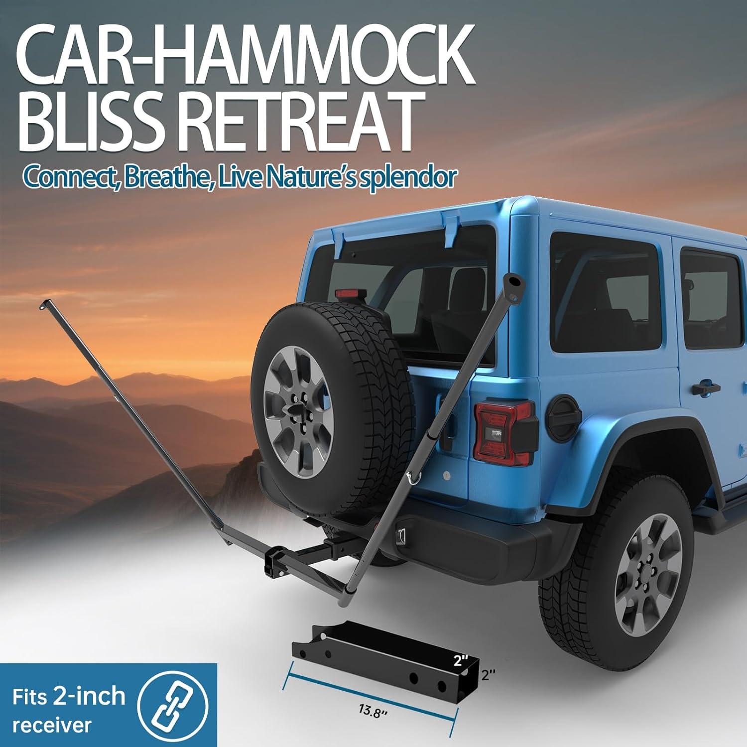 Soporte de Hamaca CROSSHIP para Neumáticos y Enganche 158.76kg