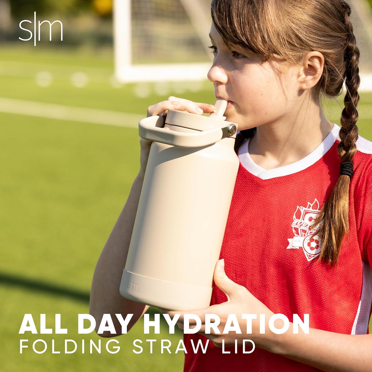 Jarra de Agua Simple Modern Trek Pivot 1.89L Acero Inoxidable