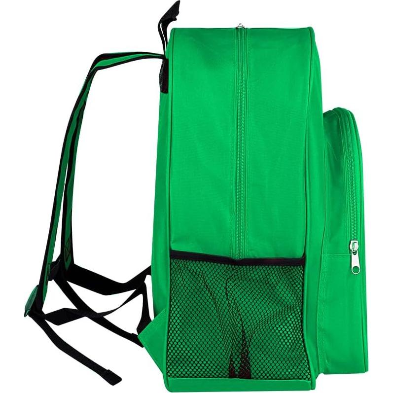 Mochila de Primeros Auxilios Vacía Verde 40x30x15 cm