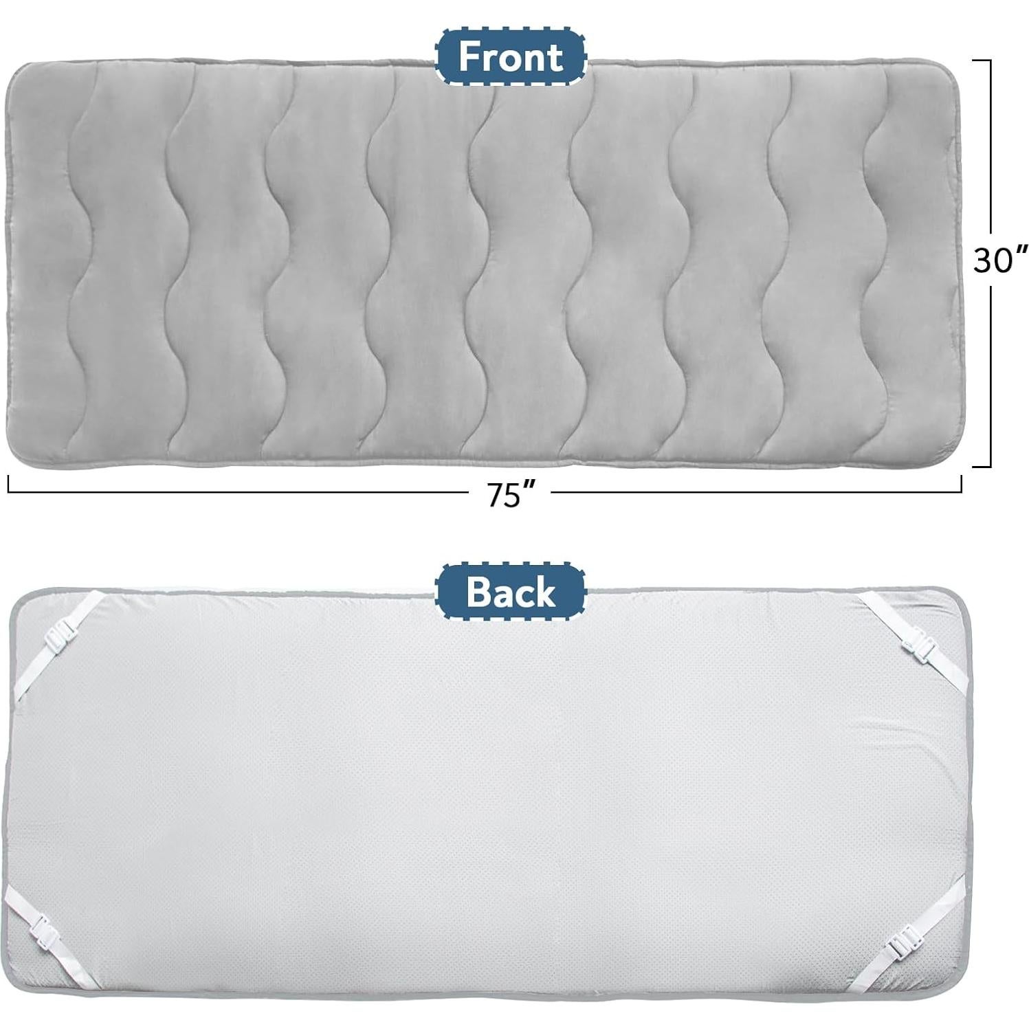 Protector de Colchón Camping Magik & Kover 76.2x190.5 cm Antideslizante