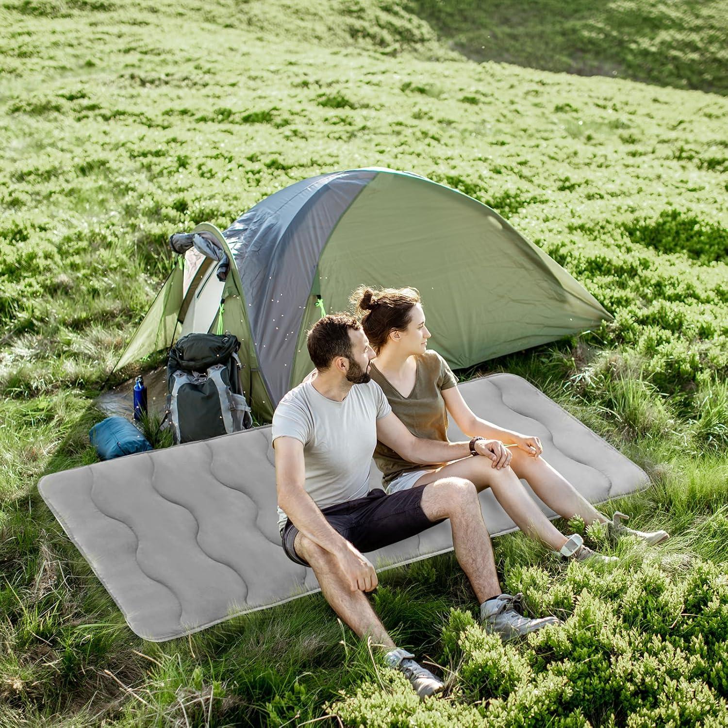 Protector de Colchón Camping Magik & Kover 76.2x190.5 cm Antideslizante