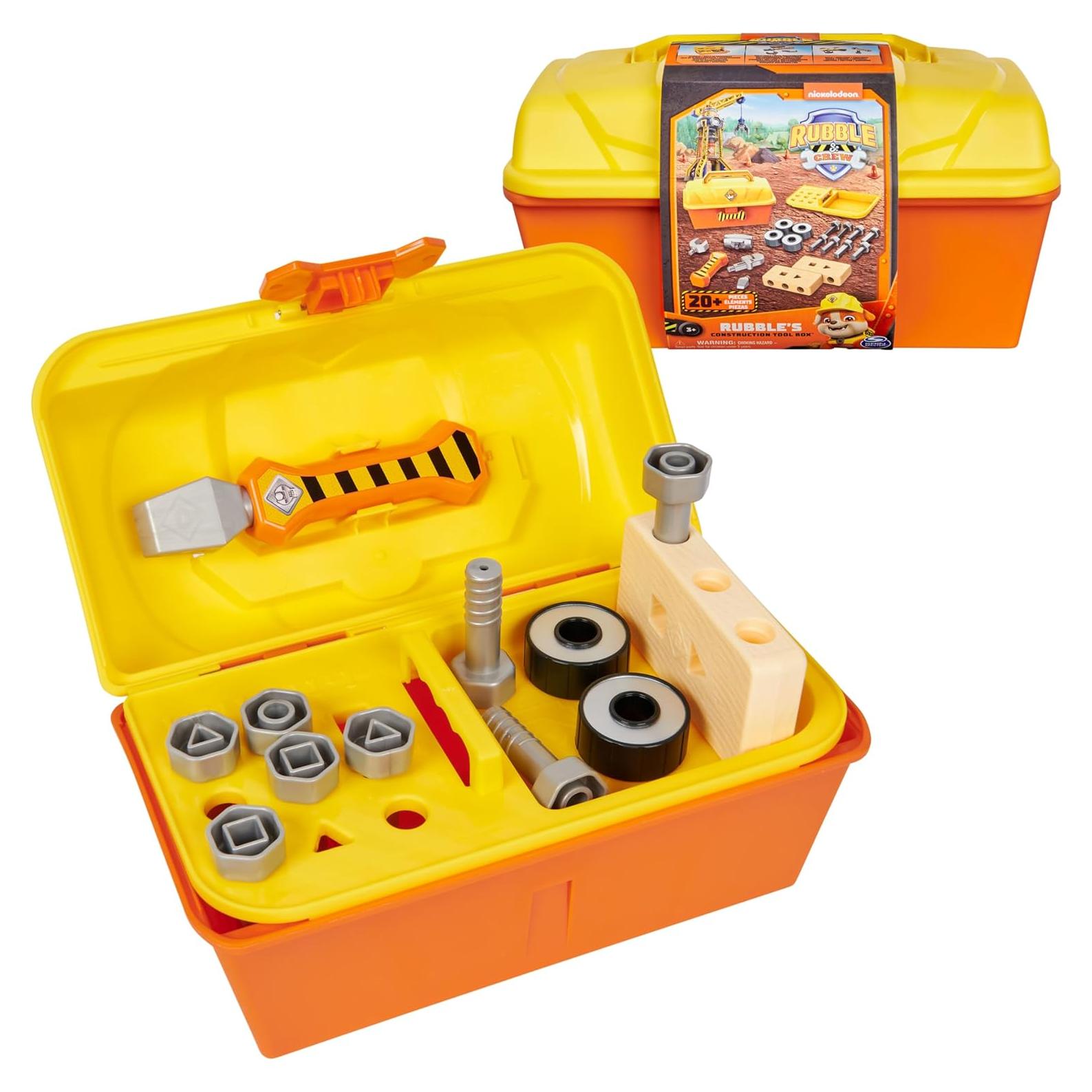 Caja de Herramientas Rubble & Crew Spin Master 20 Piezas