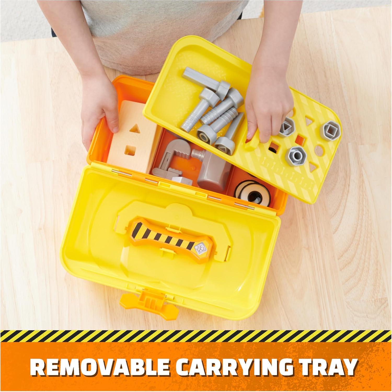 Caja de Herramientas Rubble & Crew Spin Master 20 Piezas