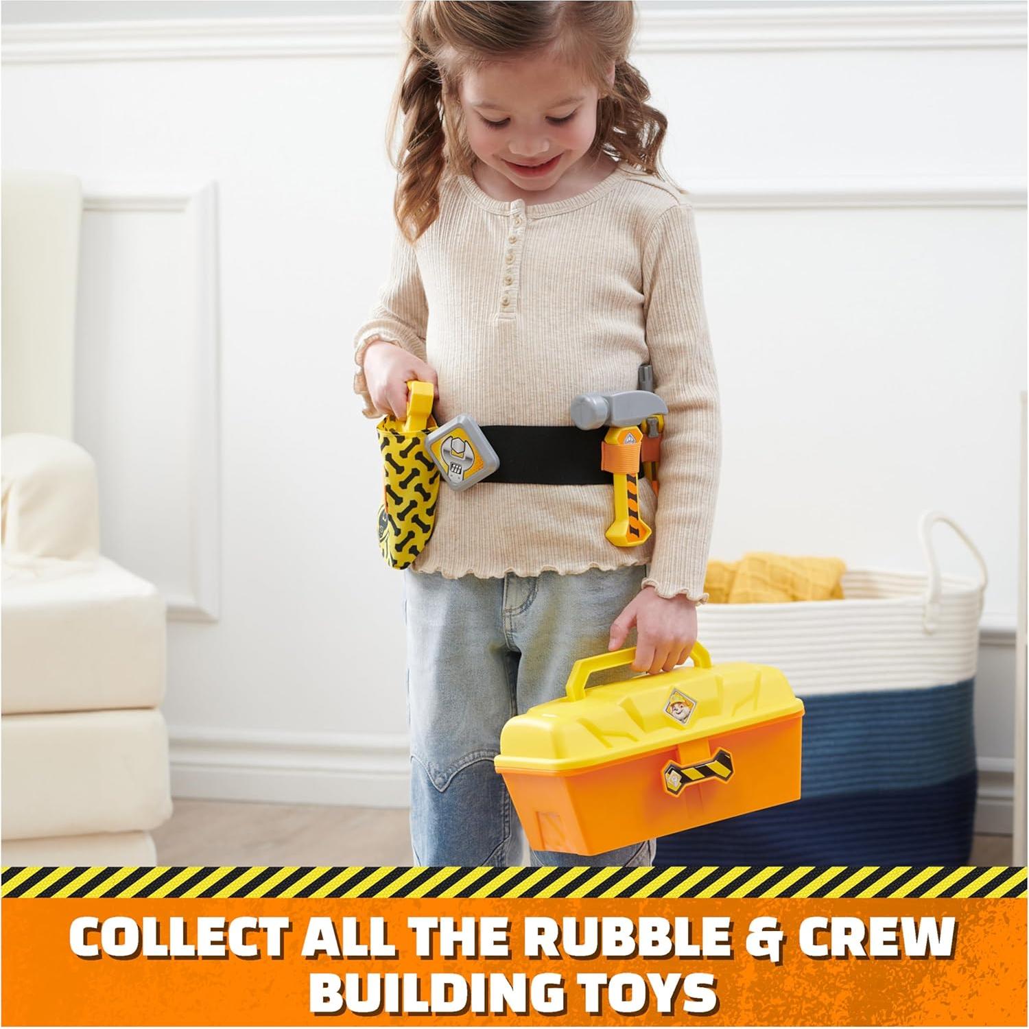 Caja de Herramientas Rubble & Crew Spin Master 20 Piezas