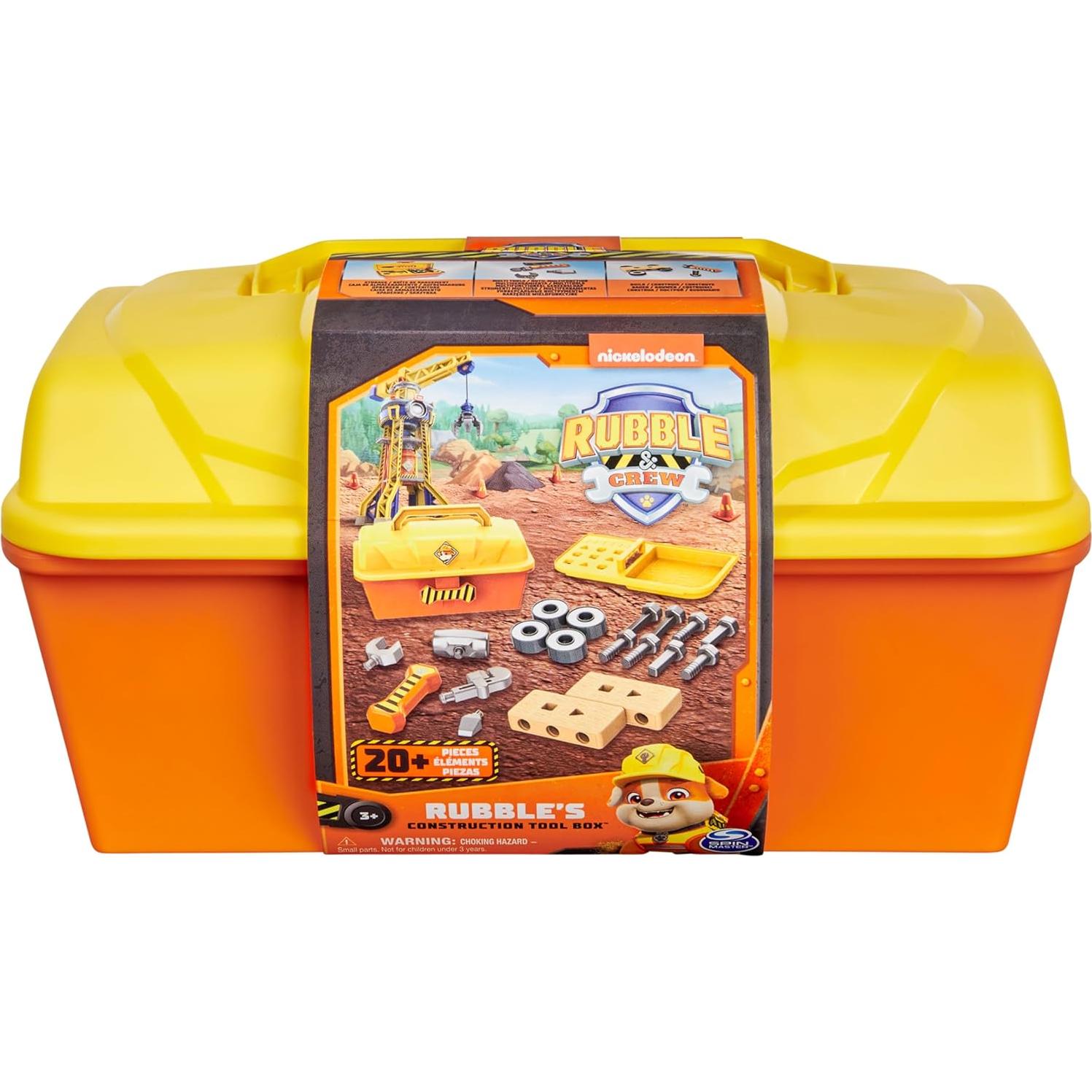 Caja de Herramientas Rubble & Crew Spin Master 20 Piezas