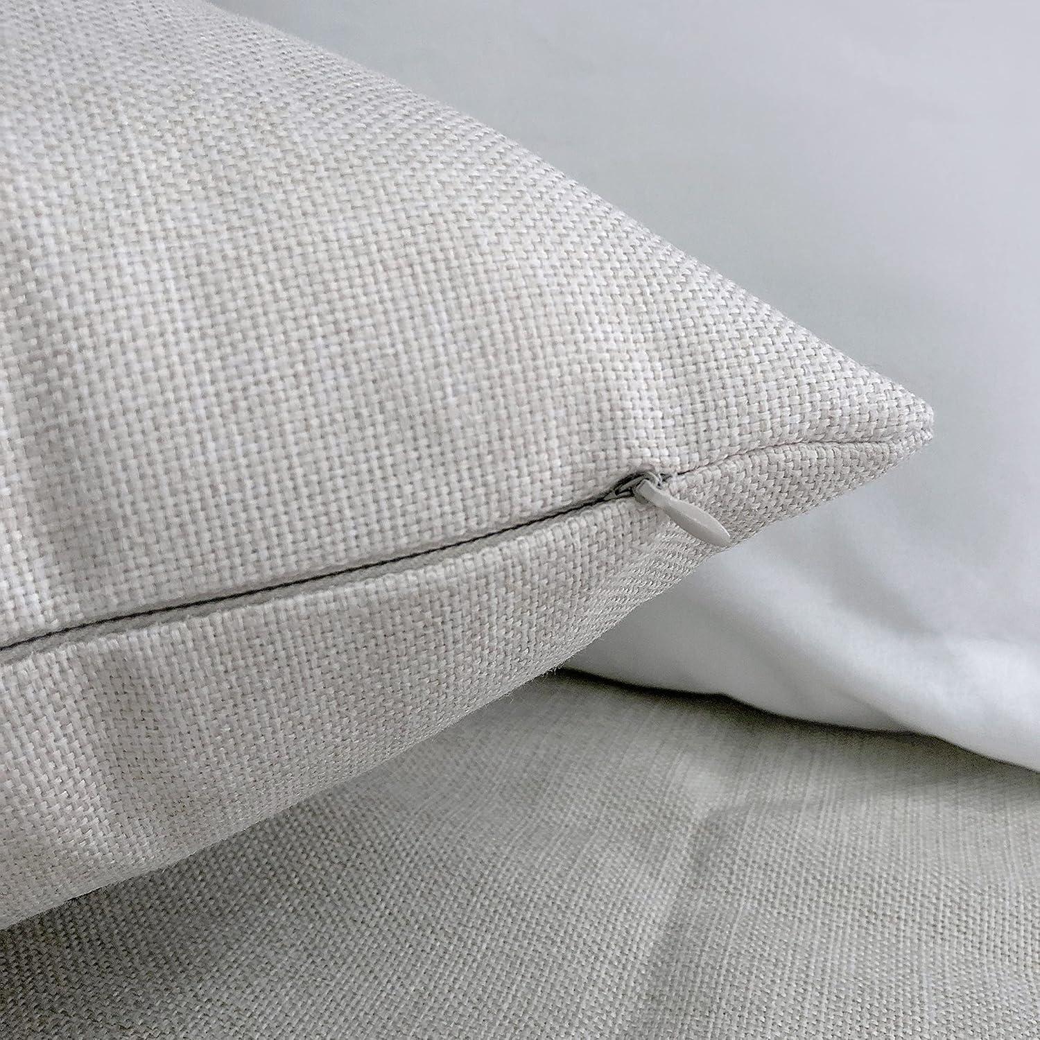 Cojines Decorativos SiuSue 45.72x45.72 cm Beige Cabina 1 - Juego de 4