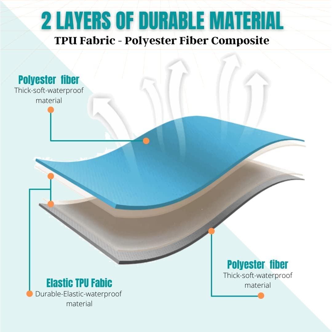 Almohada Inflable CAMPWAY MIRI para Camping y Viajes - Camuflaje