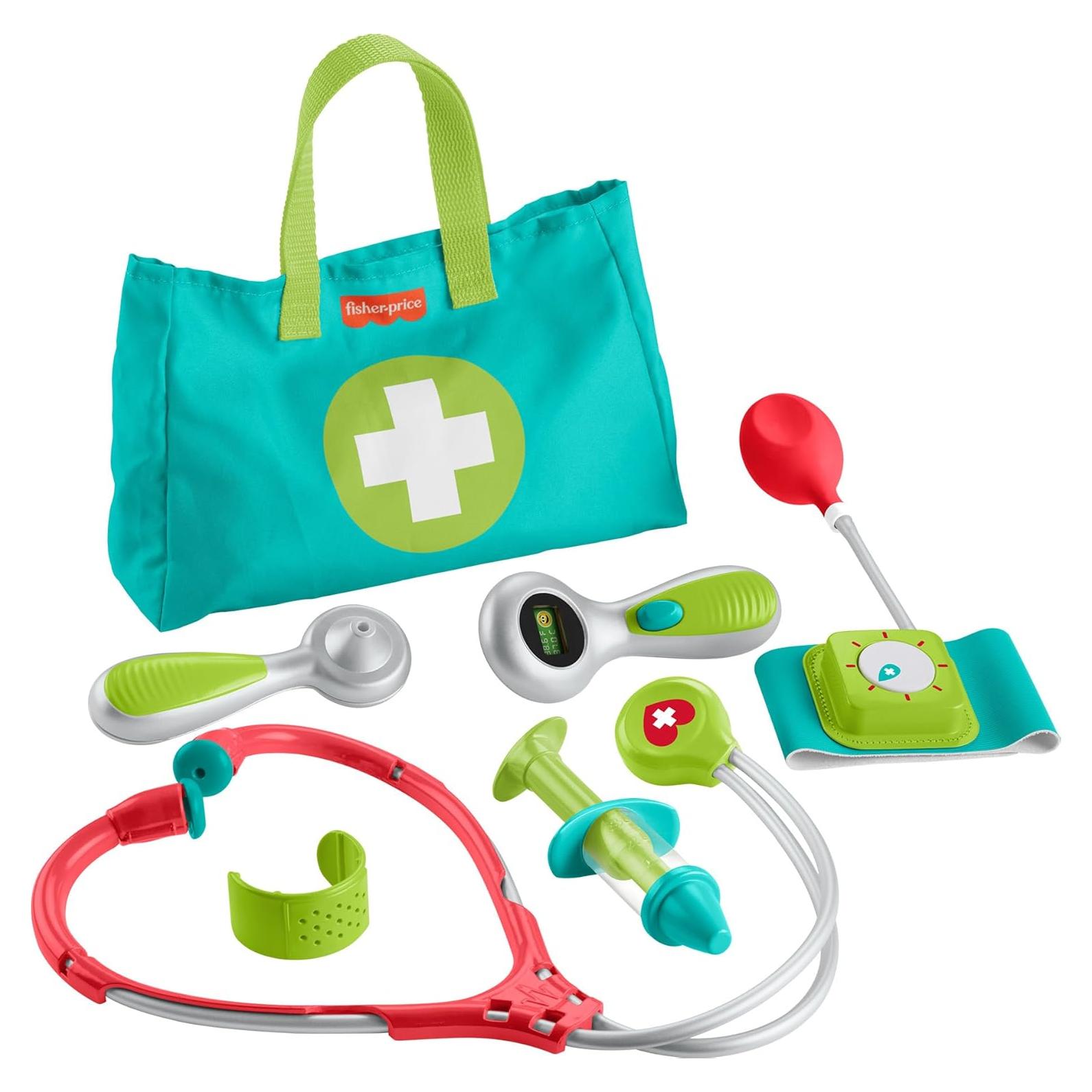 Kit Médico de Juego Fisher-Price 7 Piezas para Niños 3+