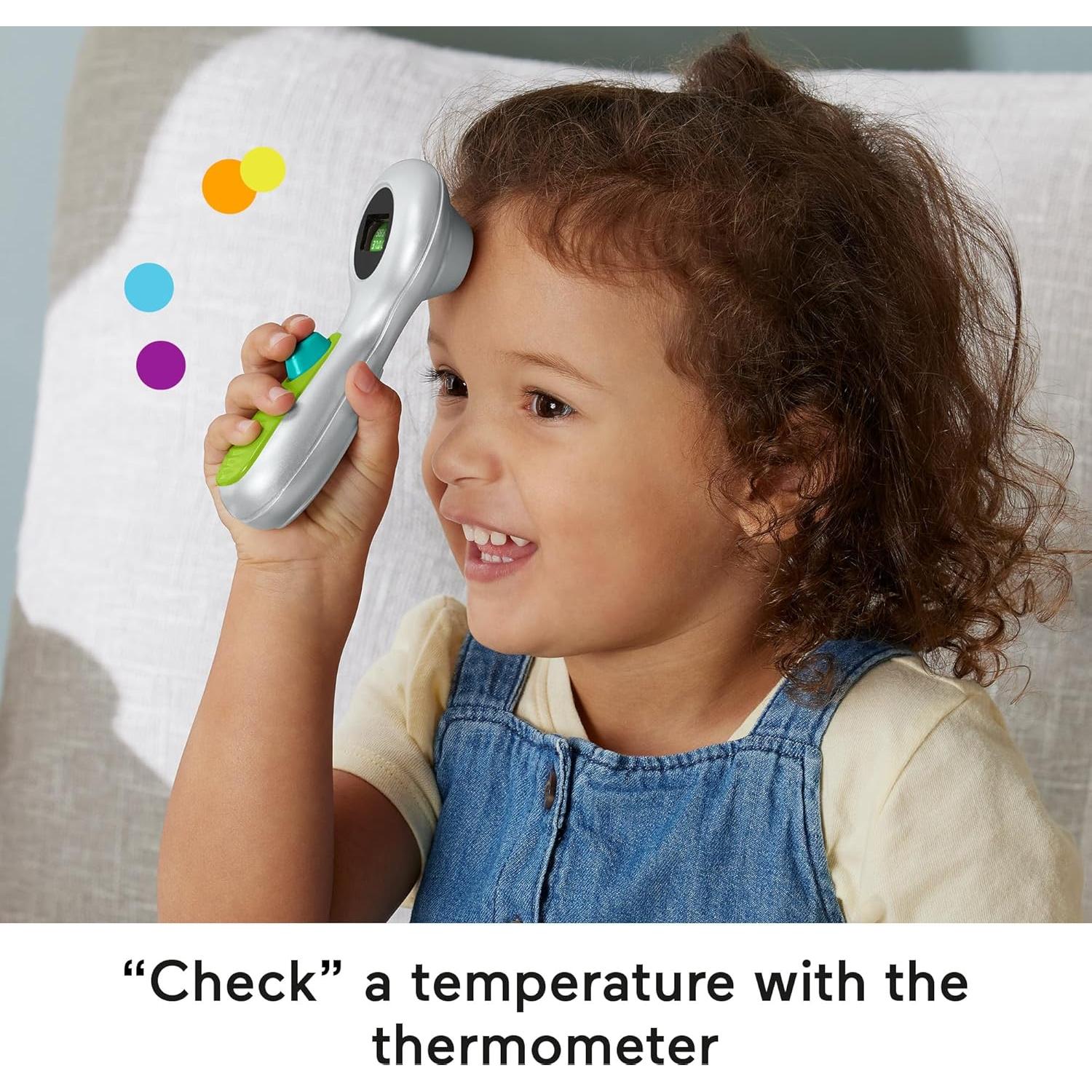 Kit Médico de Juego Fisher-Price 7 Piezas para Niños 3+