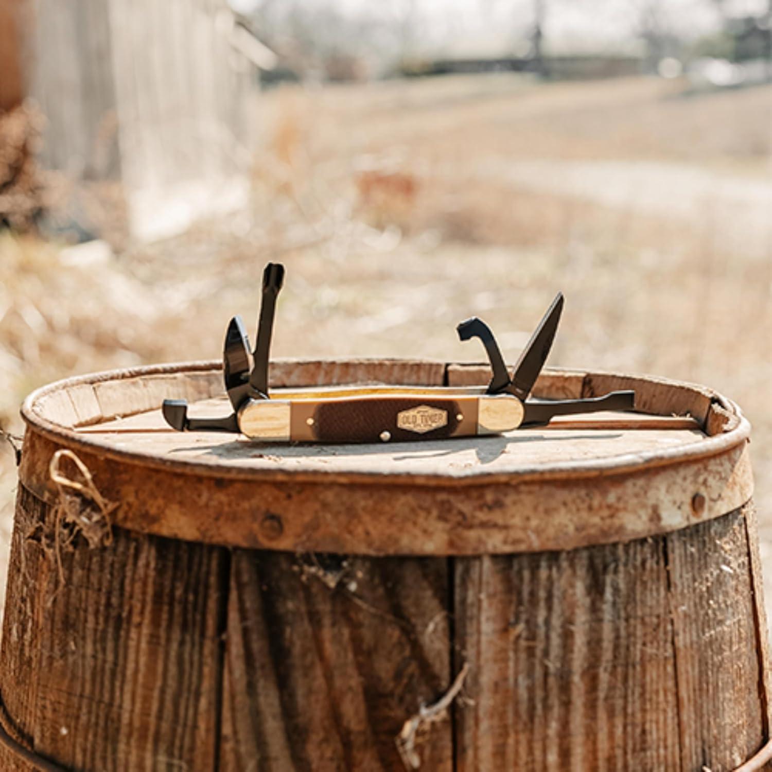 Cuchillo Plegable Old Timer 24OT Splinter Carvin' 15.3cm