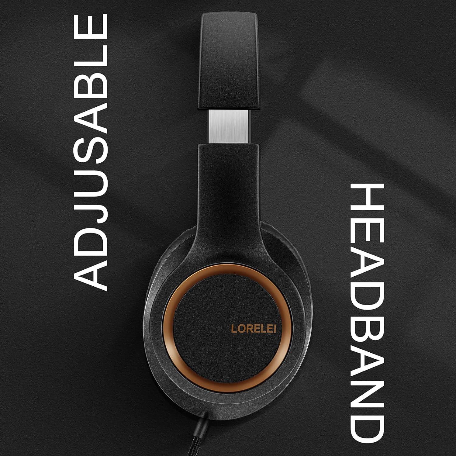 Auriculares LORELEI X8 Over-Ear con micrófono 1.5m cable