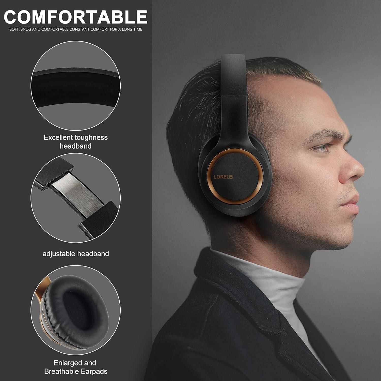 Auriculares LORELEI X8 Over-Ear con micrófono 1.5m cable