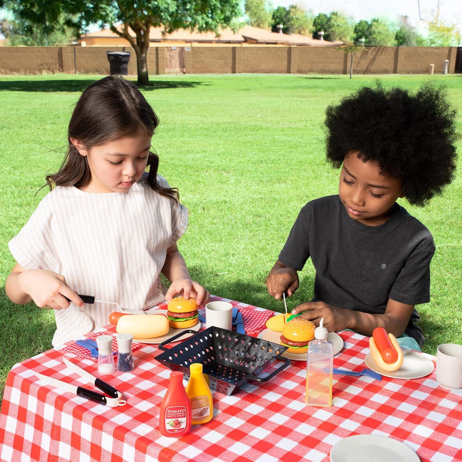 Juego de Barbacoa para Niños Joyin 27 Piezas Set Cocina