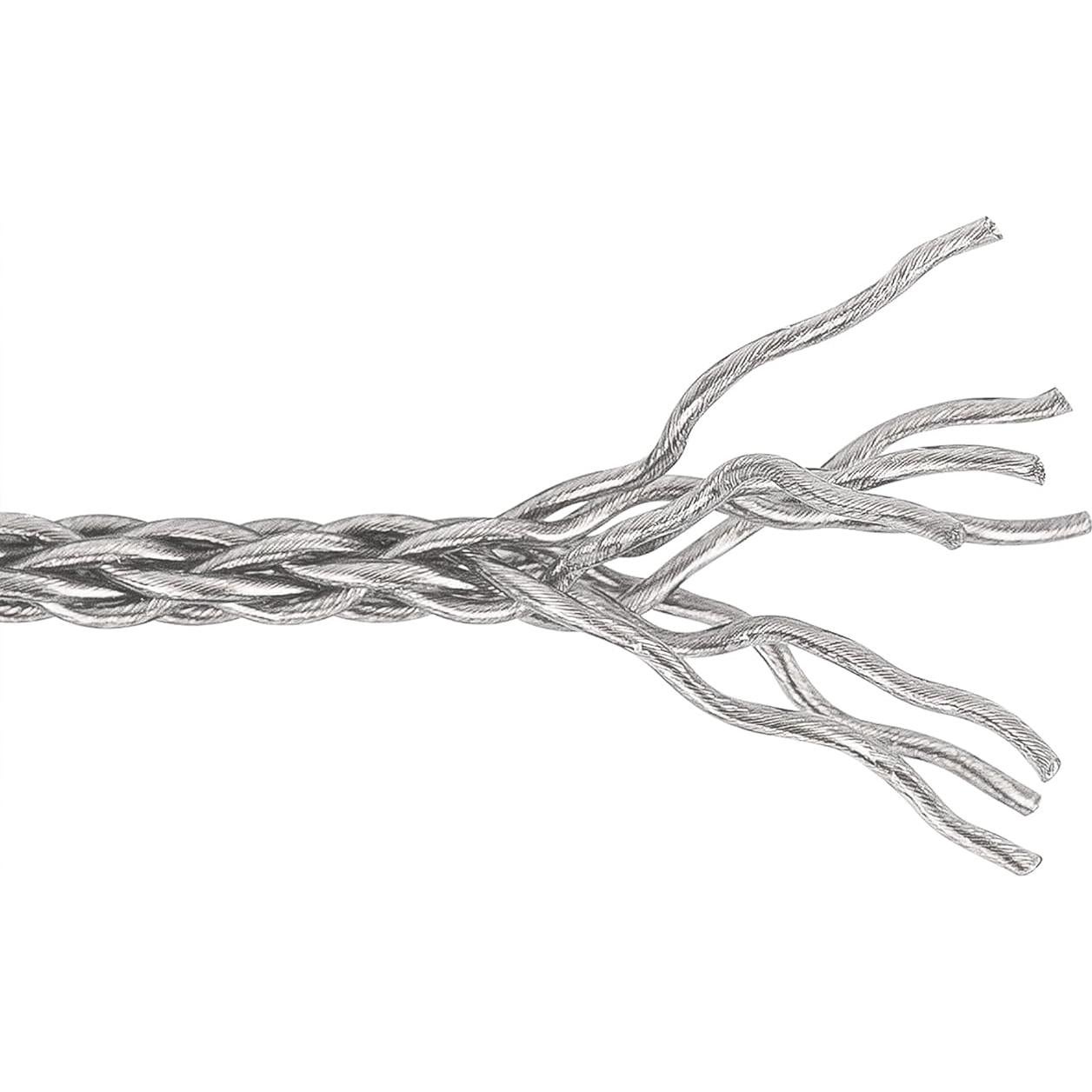 Cable de Audio GEEKRIA 1.5m Cobre Baño de Plata 4.4mm a 3.5mm