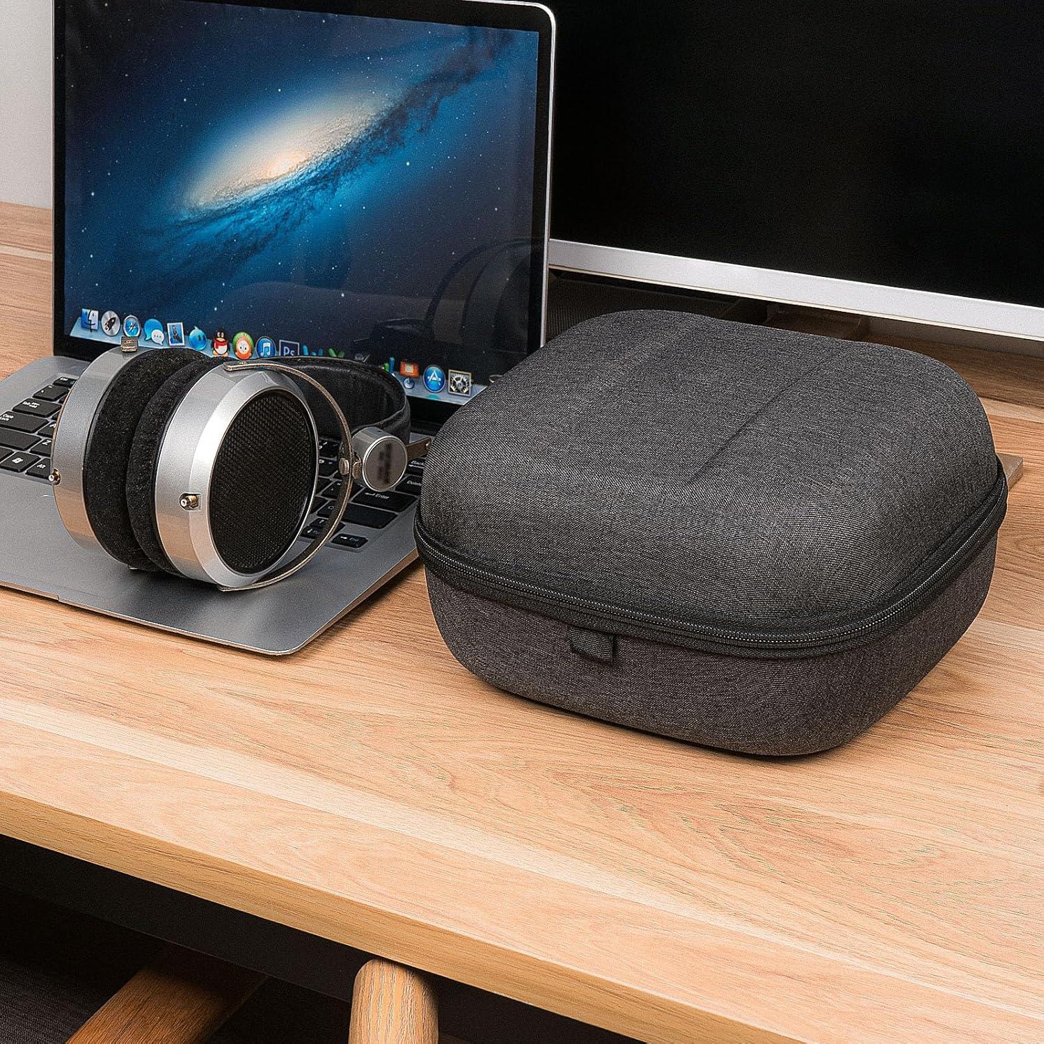 Estuche Duro Geekria para Auriculares HiFiMAN - Gris Oscuro