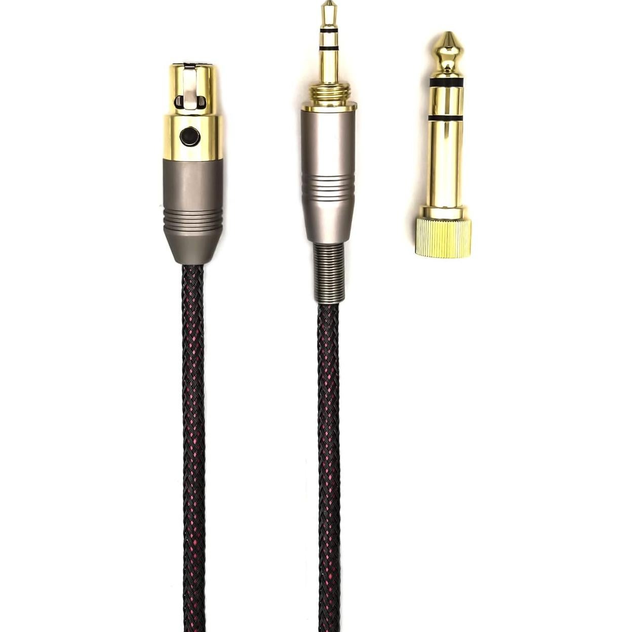 Cable de Reemplazo HIFI Trenzado 1.2m para AKG y Pioneer