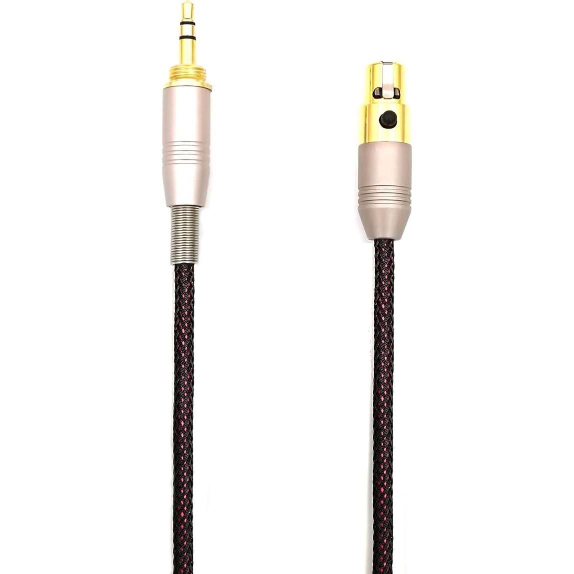 Cable de Reemplazo HIFI Trenzado 1.2m para AKG y Pioneer