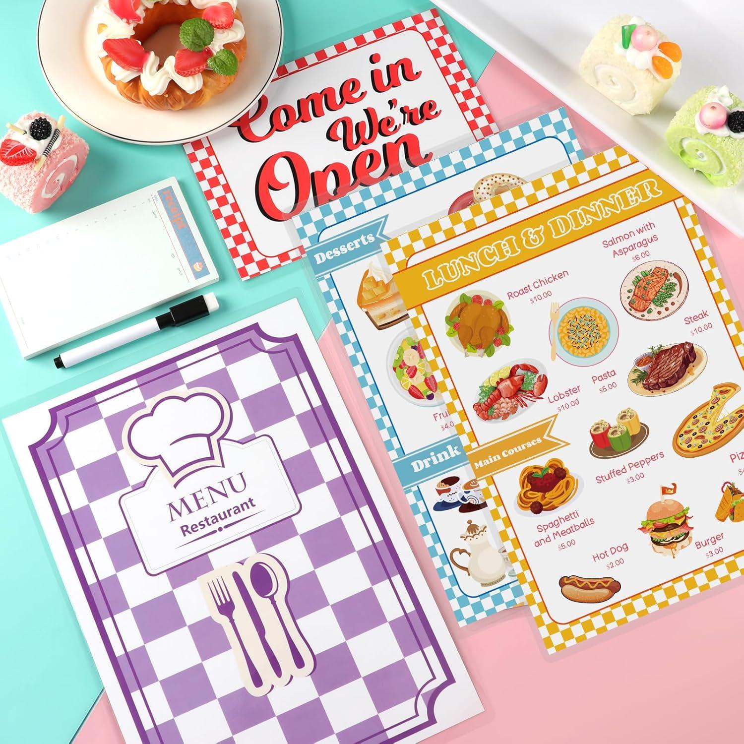 Juego de Restaurante Imaginación SHIQIKEJIPTY 6 Piezas